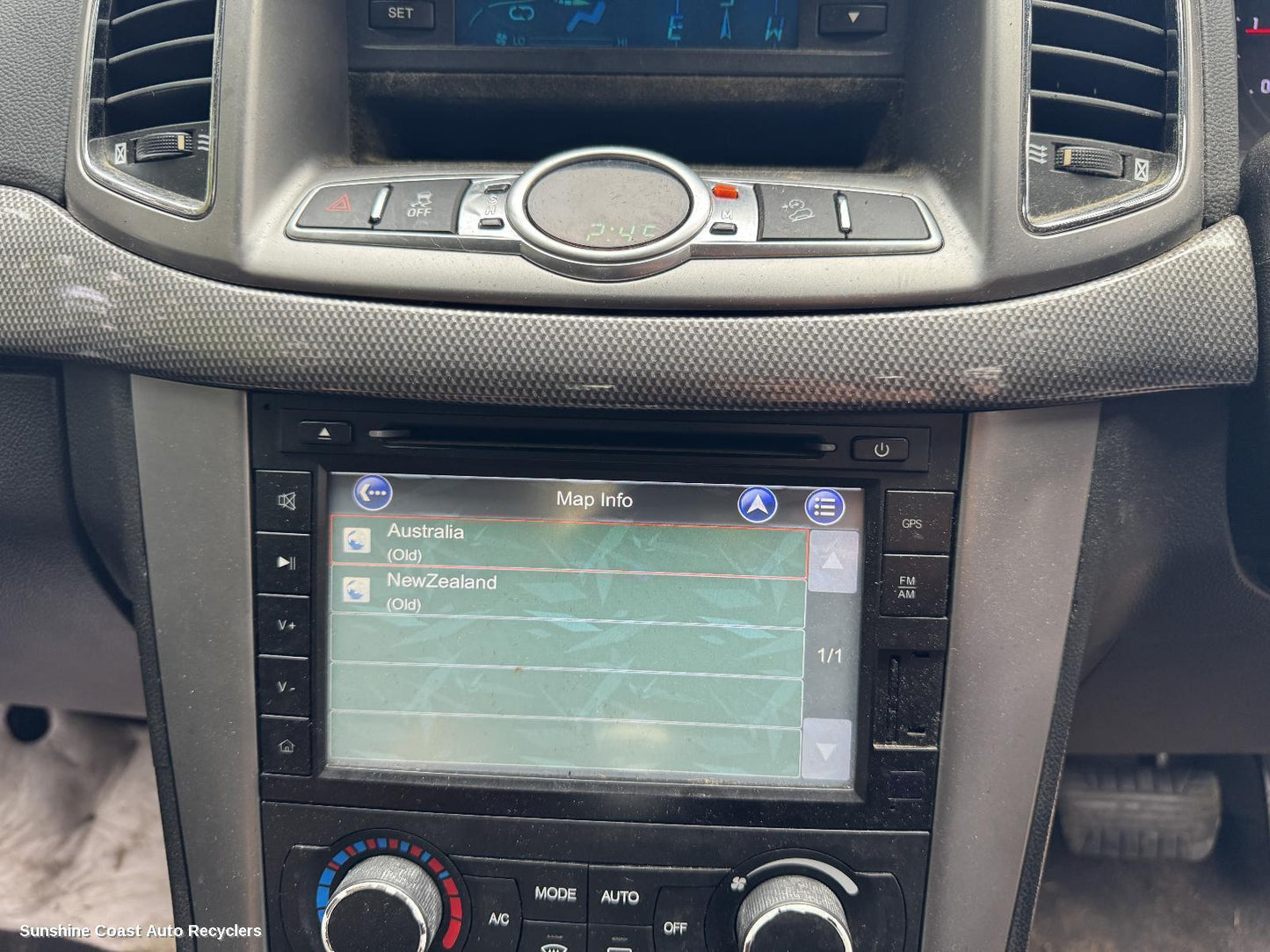 2011-2015 Holden Captiva Radio Cd Dvd Sat Tv