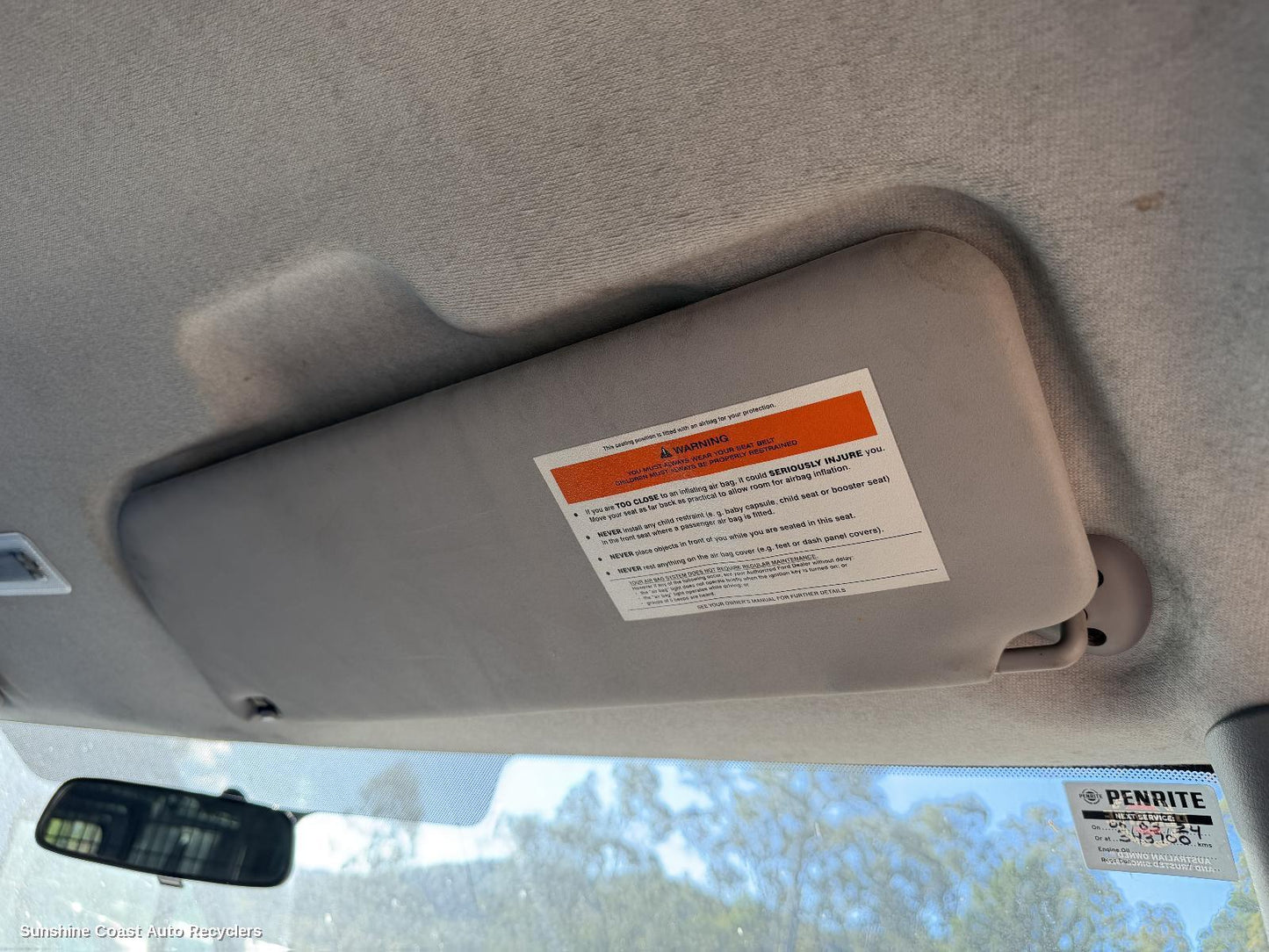2006-2014 Ford Transit Sunvisor
