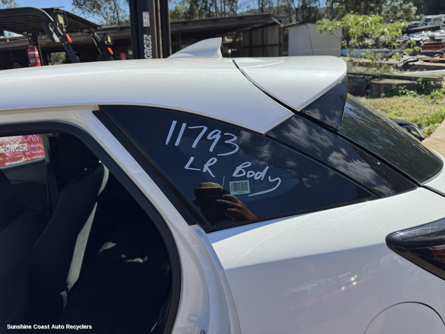 2023 Mazda Cx3 Left Rear Side Glass
