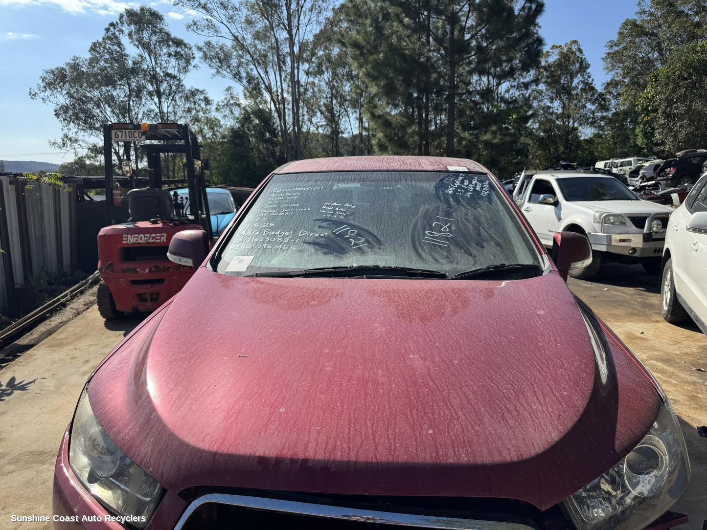 2015 Holden Captiva Bonnet