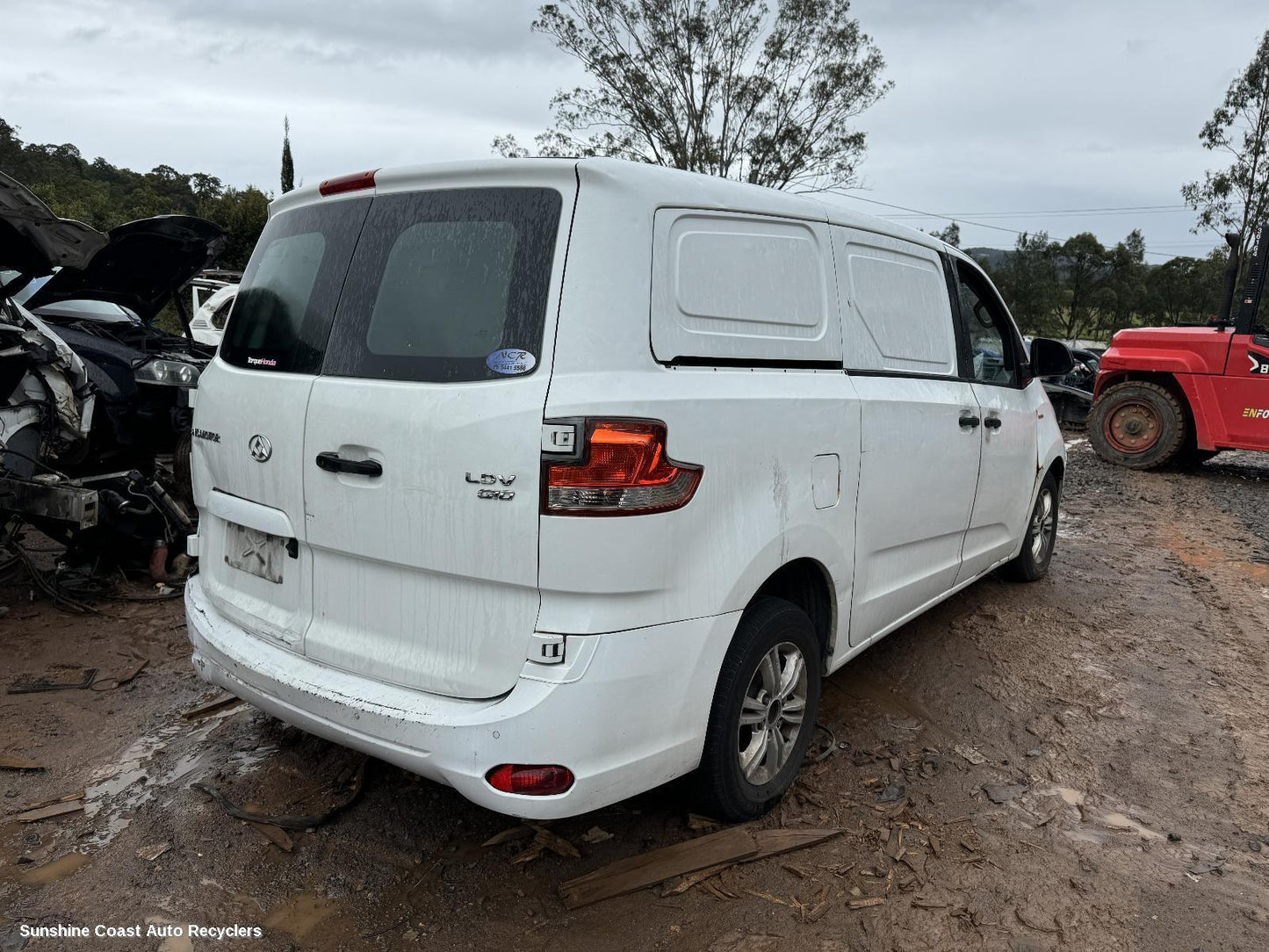 2017 Ldv G10 Rear Diff Assembly