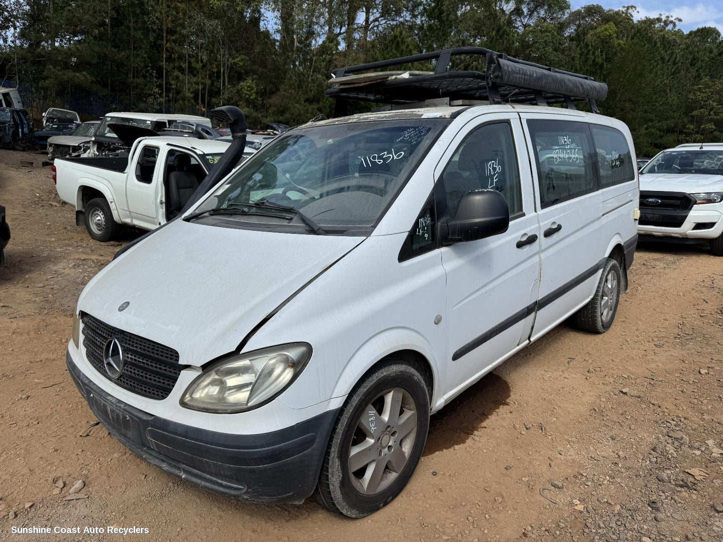 2004-2015 Mercedes Vito Mud Flaps