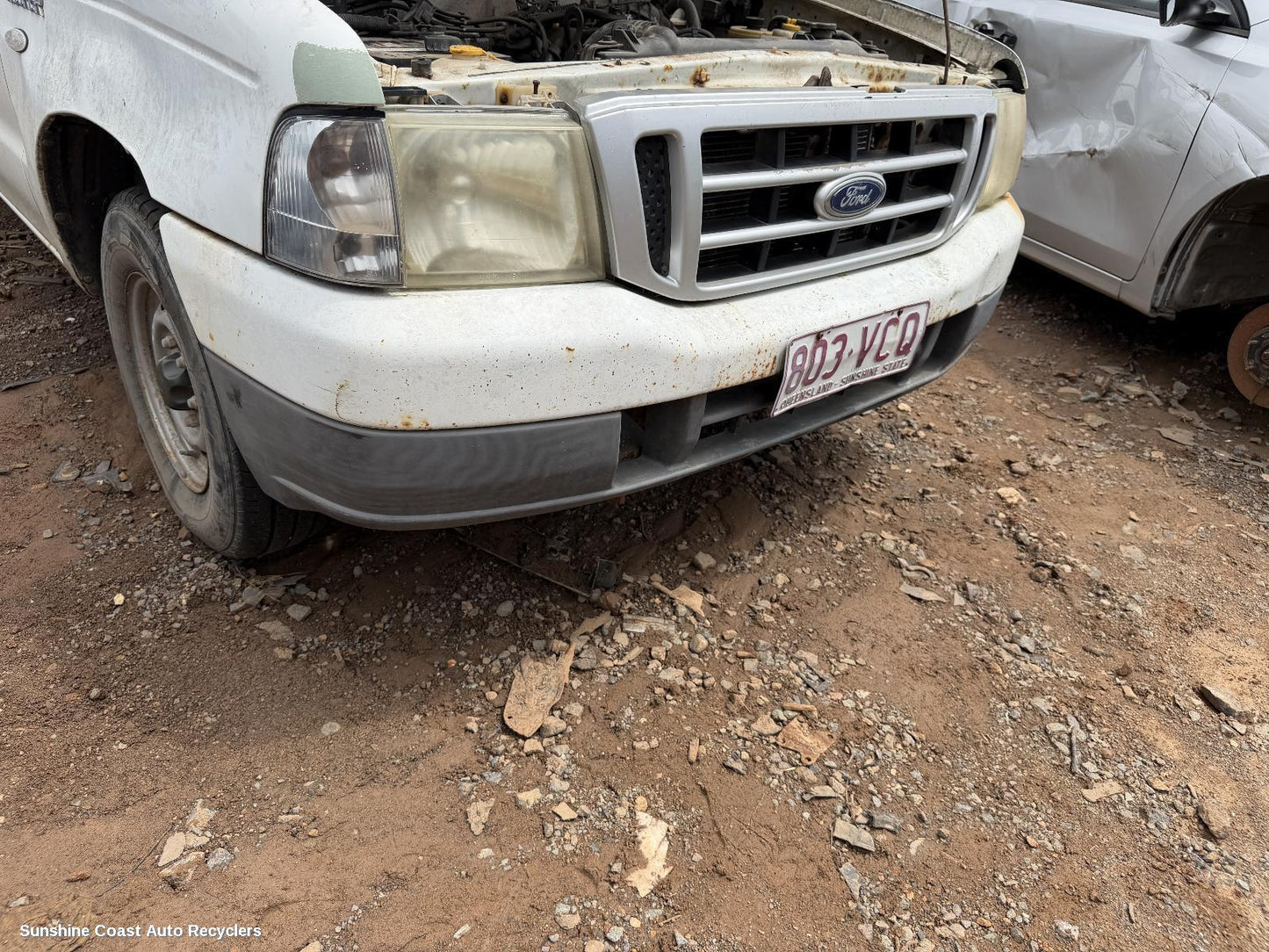 2004-2006 Ford Courier Front Bumper