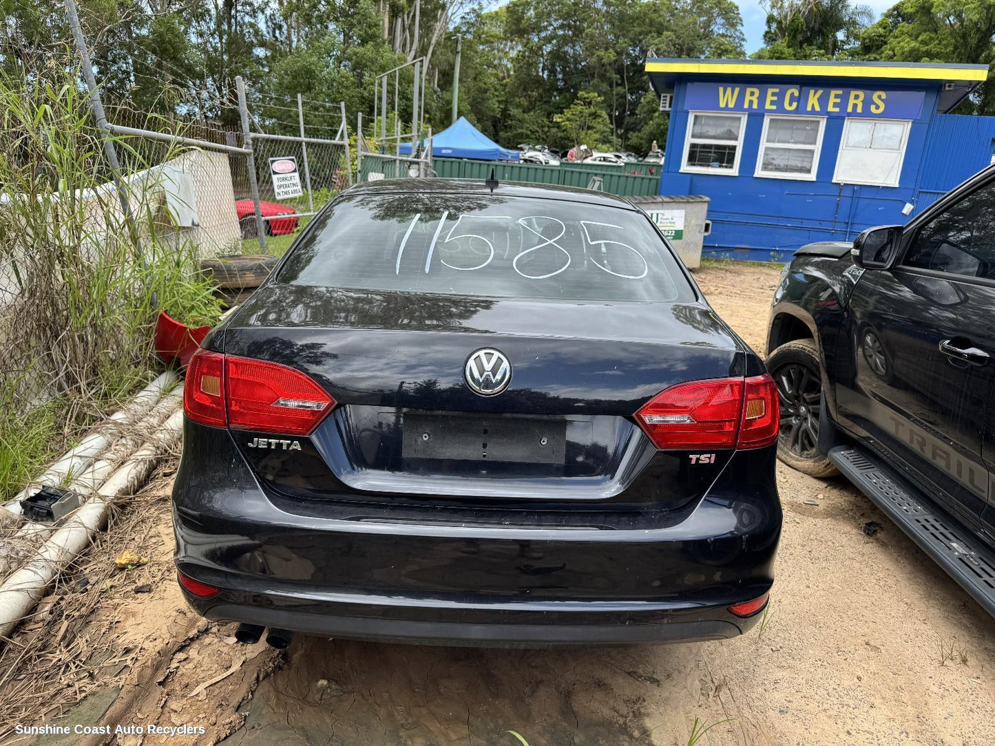 2012 Volkswagen Jetta Rear Bumper