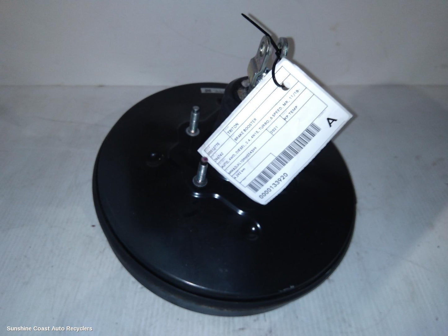 2021 Mitsubishi Triton Brake Booster