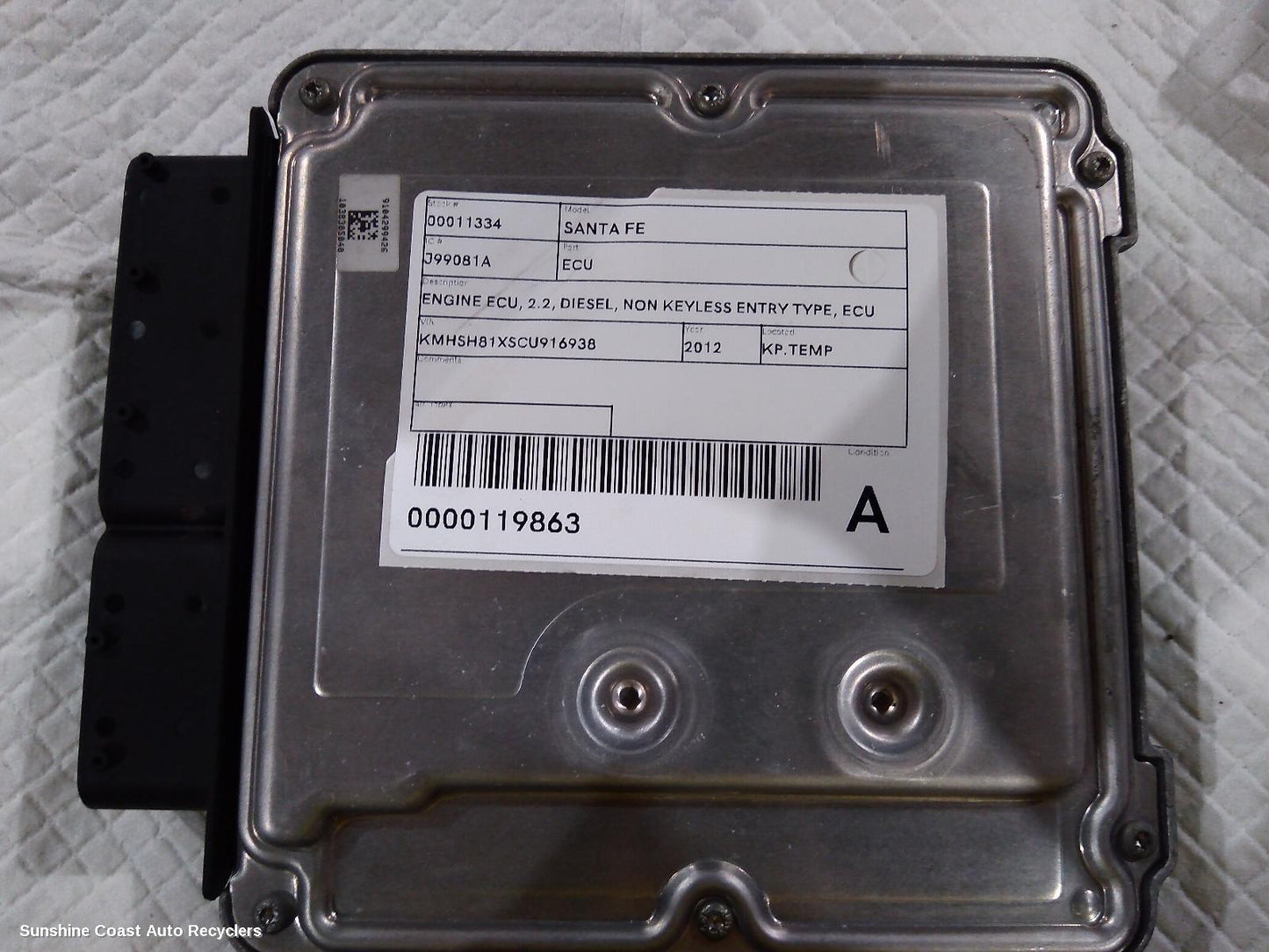 2012 Hyundai Santa Fe Ecu