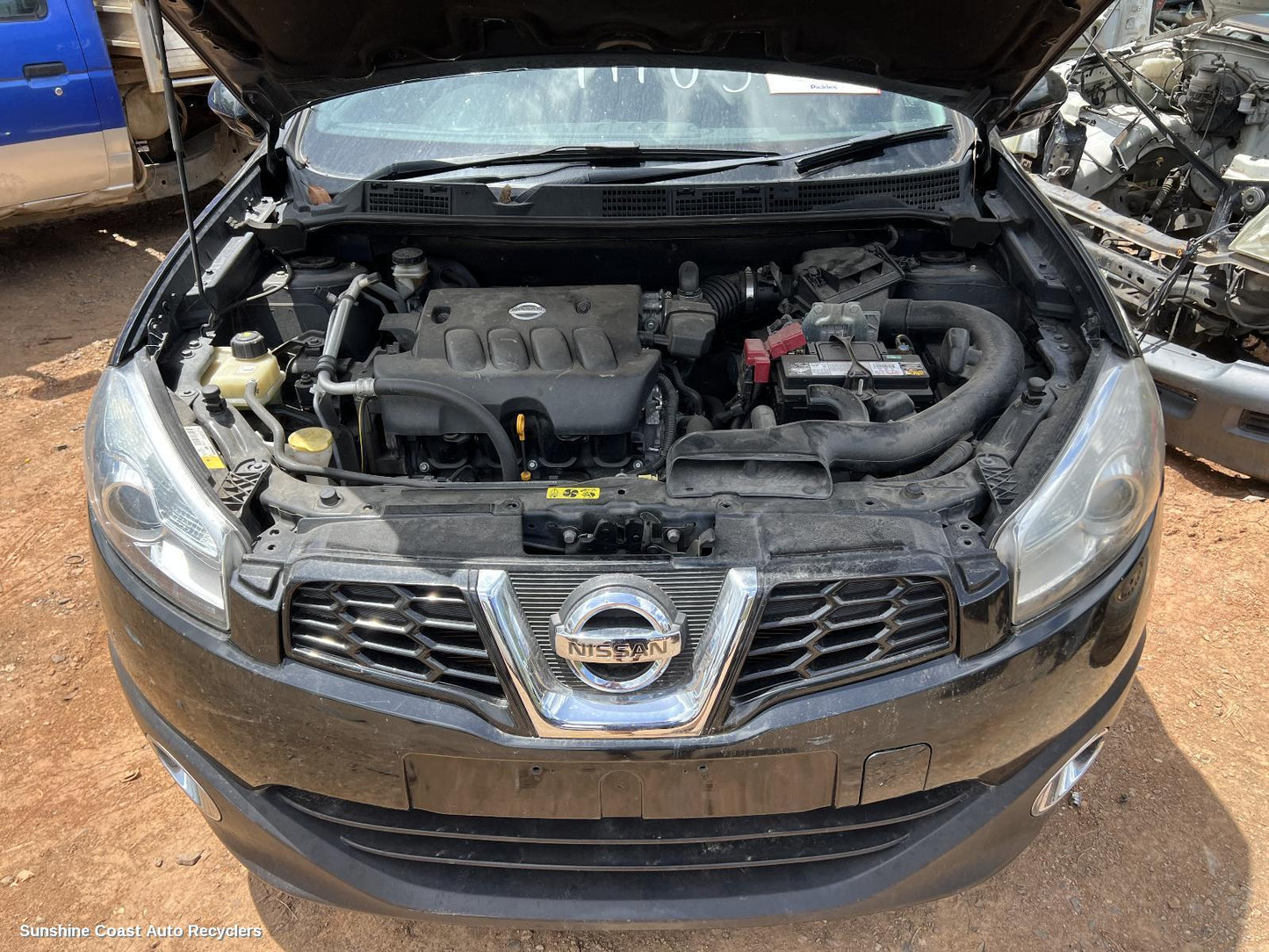2010 Nissan Dualis Headrest