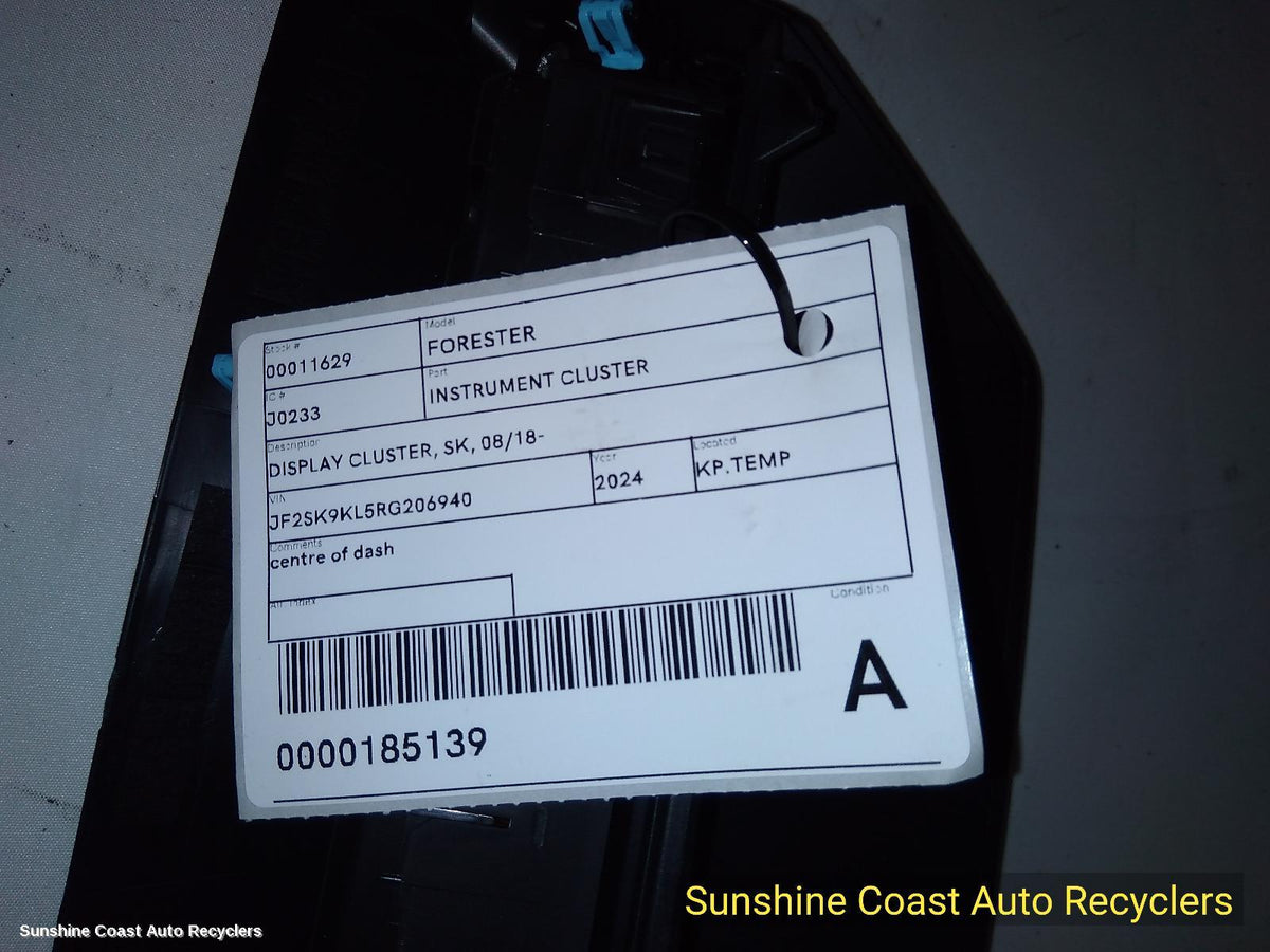 2018-2024 Subaru Forester Instrument Cluster