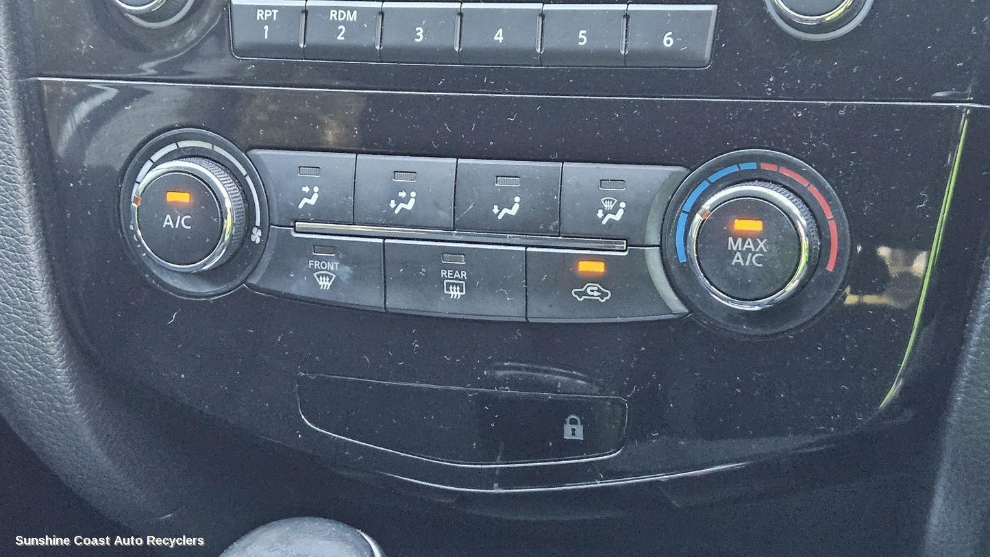2013-2021 Nissan Qashqai Heater Ac Controls