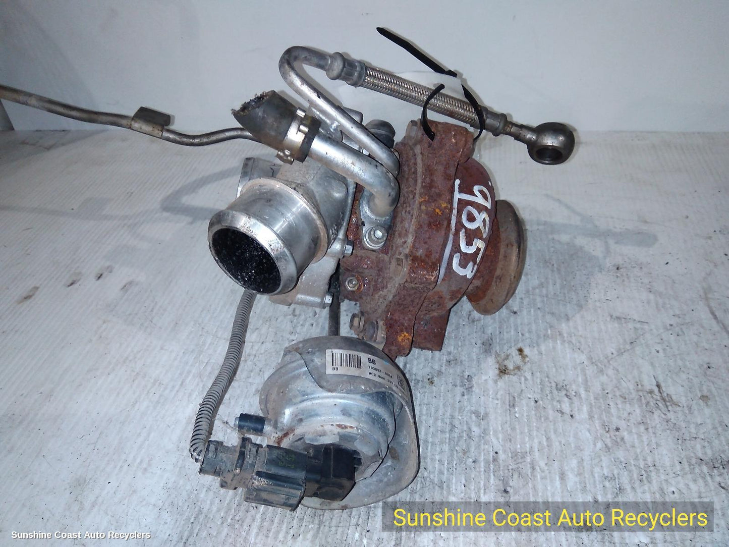 2011 Ford Mondeo Turbo Supercharger
