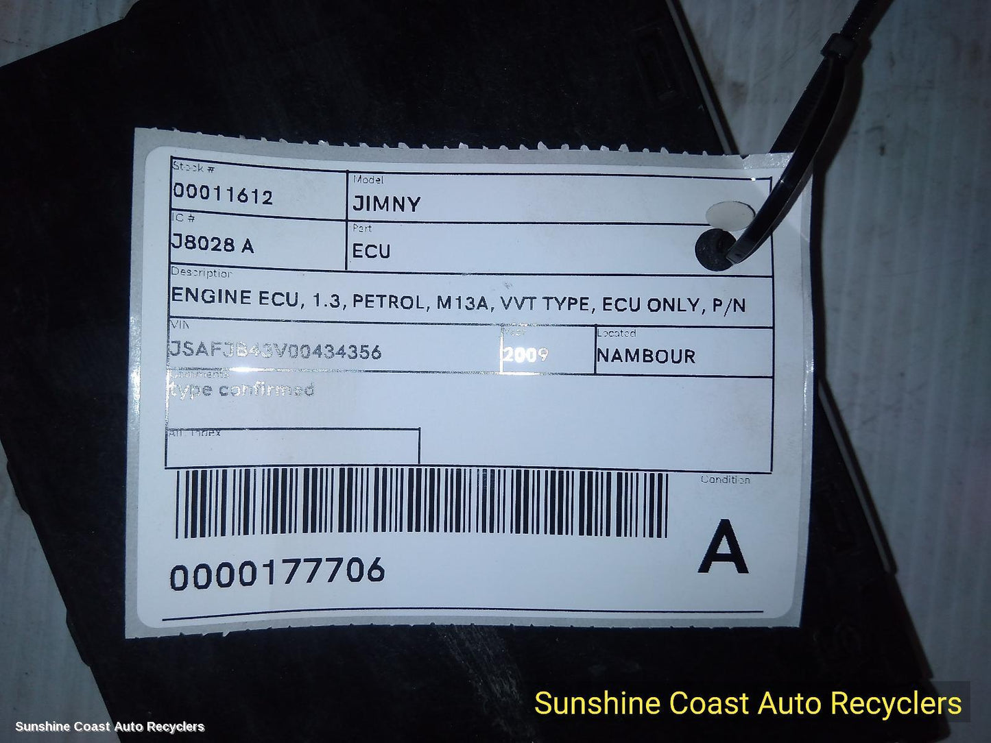 2009 Suzuki Jimny Ecu