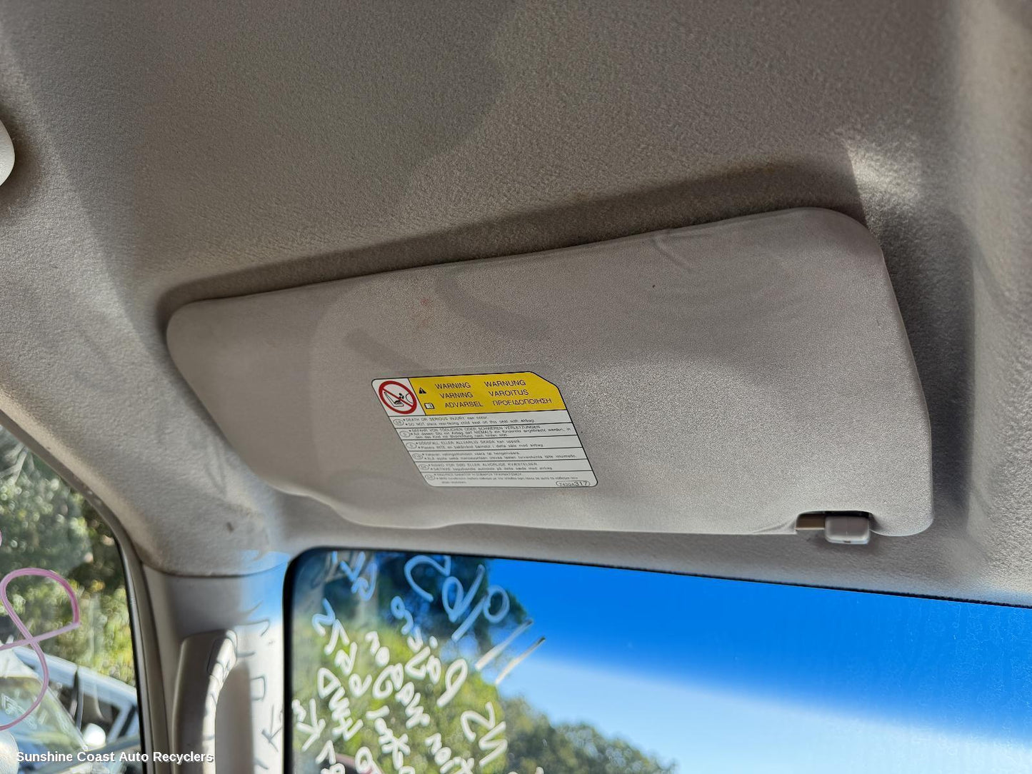 2006-2014 Mitsubishi Pajero Sunvisor
