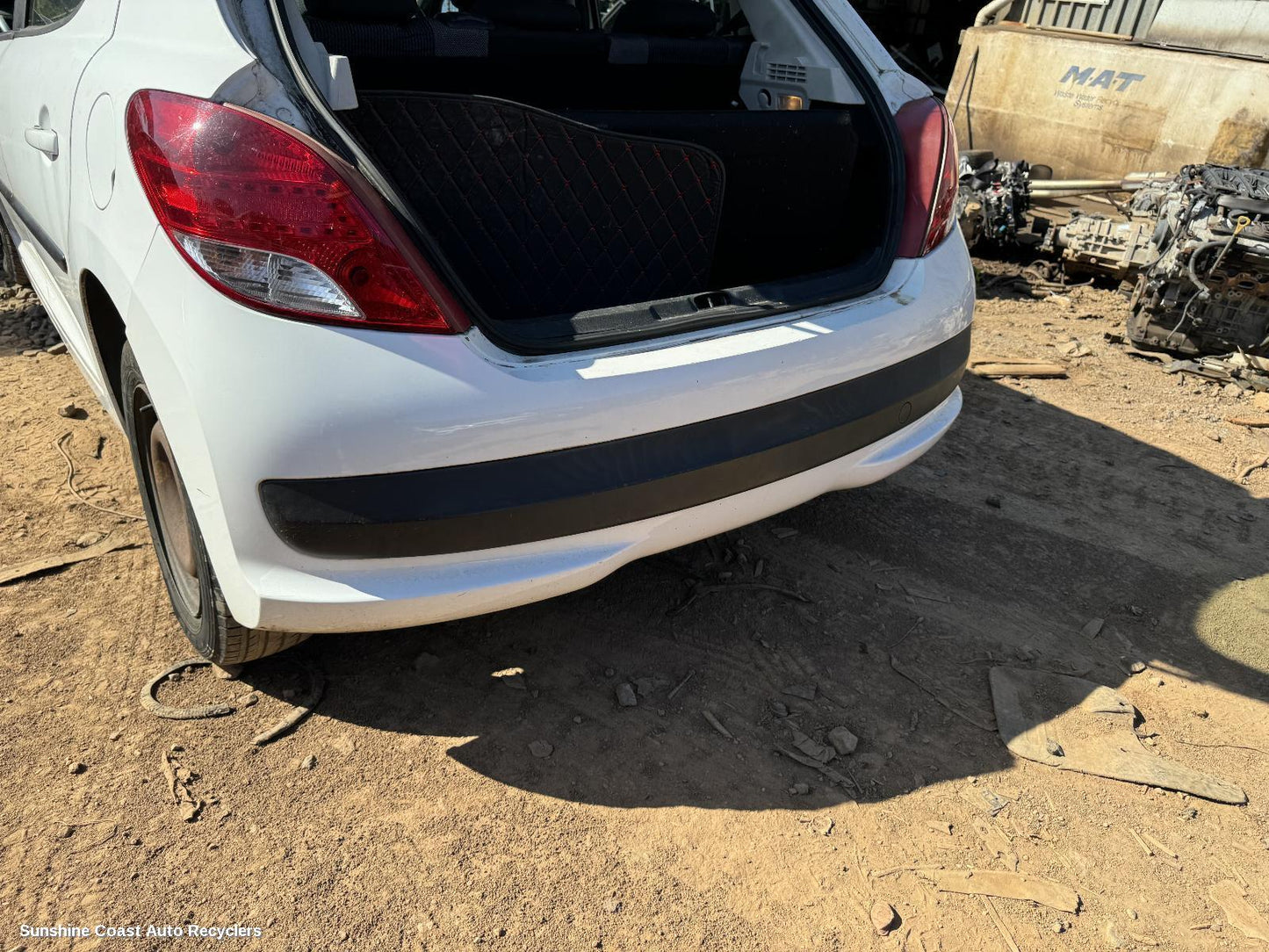 2011 Peugeot 207 Rear Bumper