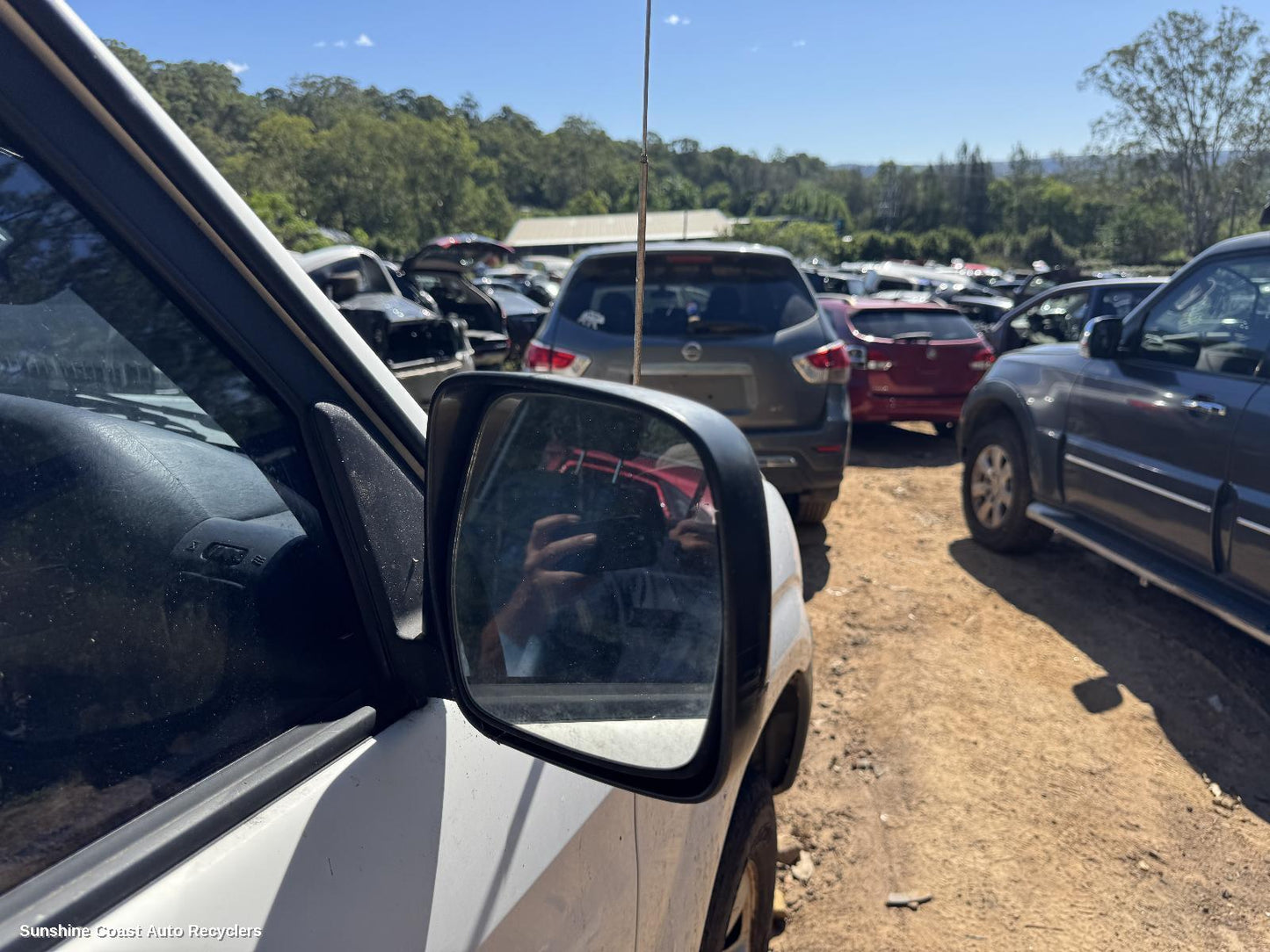 1998 Toyota Prado Right Door Mirror