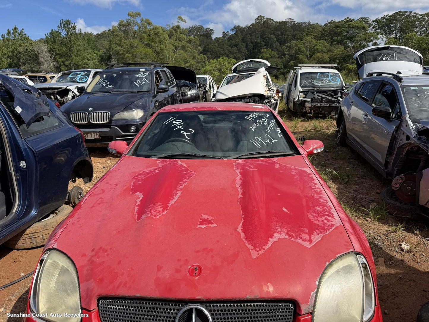1997-2004 Mercedes Slk Bonnet