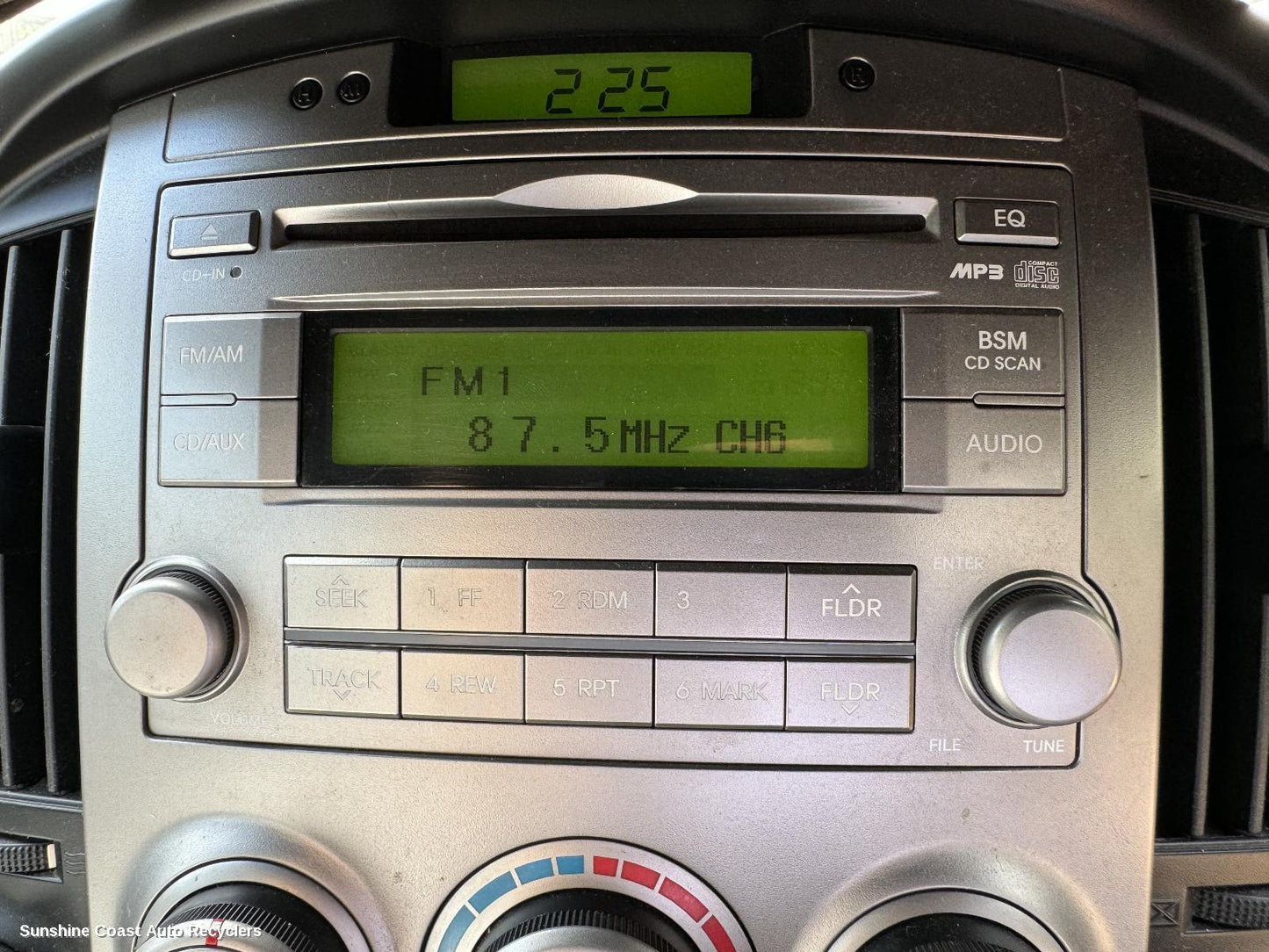 2010 Hyundai Iload/imax Radio Cd Dvd Sat Tv