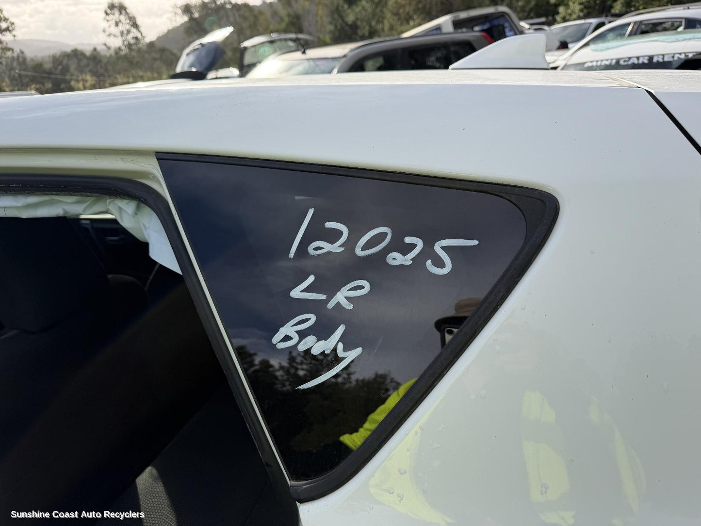 2012-2018 Toyota Corolla Left Rear Side Glass