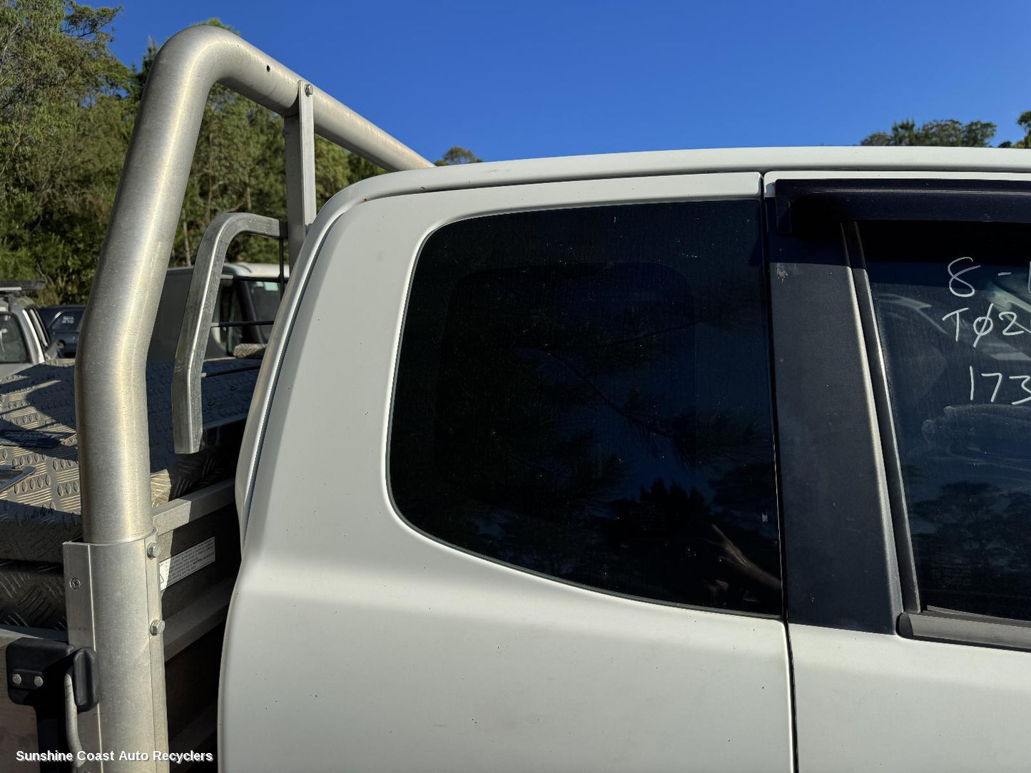 2012 Ford Ranger Right Rear Door Sliding