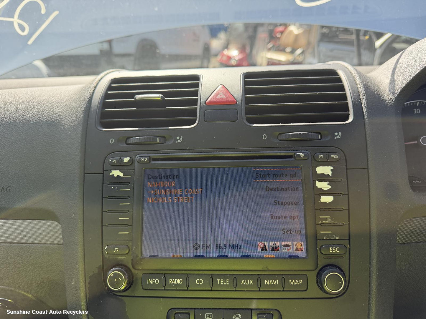 2004-2009 Volkswagen Golf Radio Cd Dvd Sat Tv