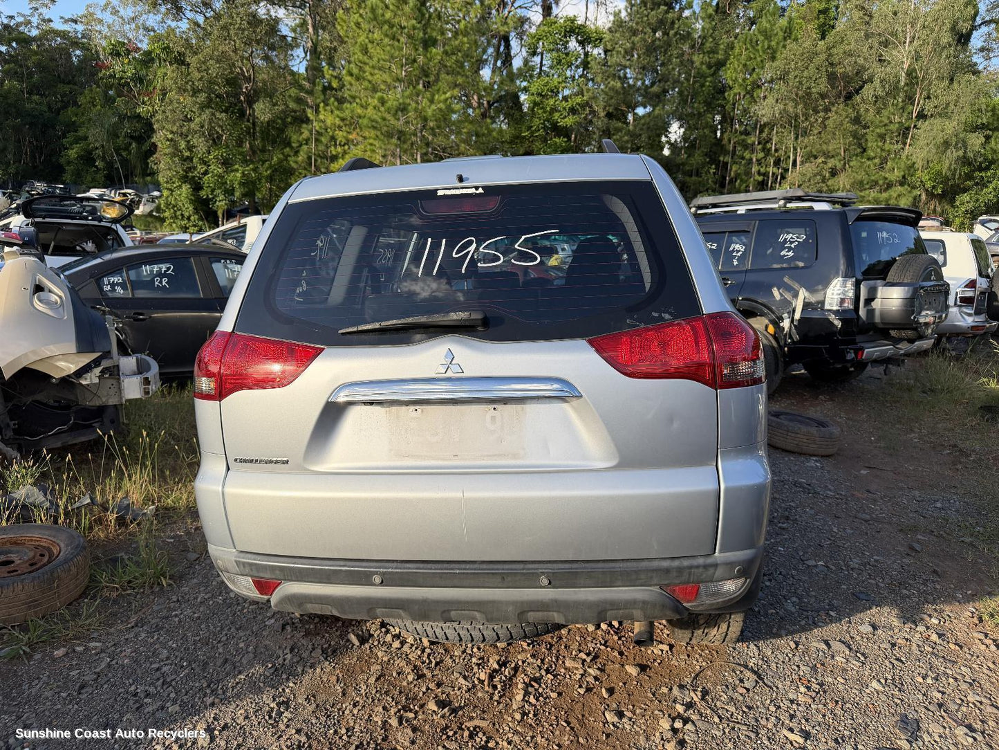 2009-2015 Mitsubishi Challenger Rear Bumper