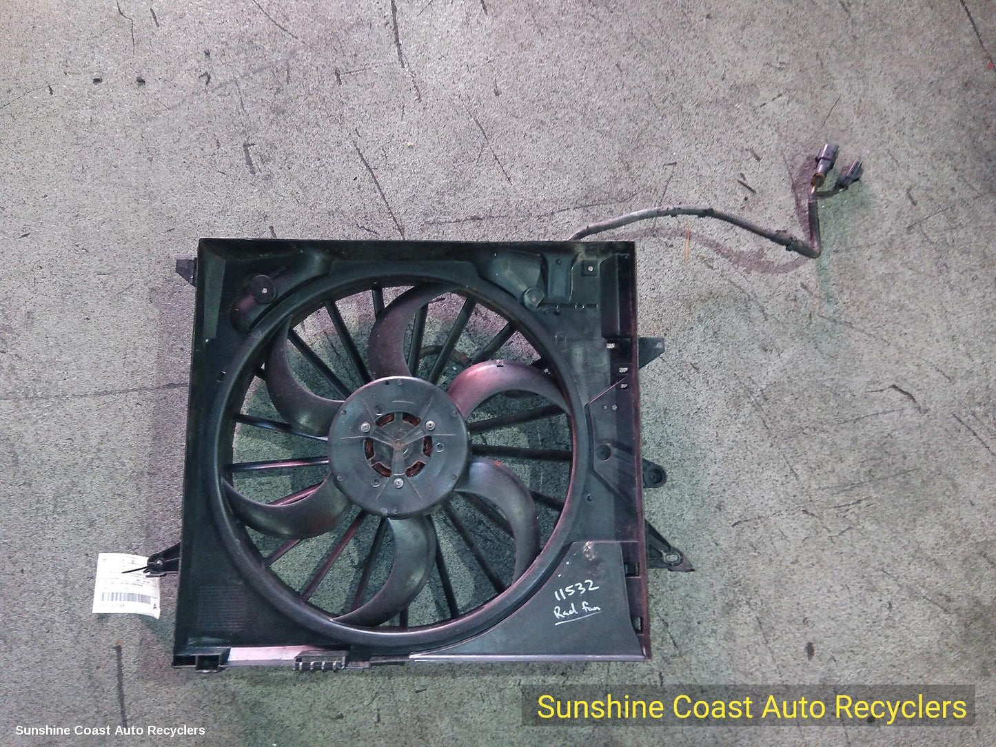 2008-2012 Jaguar Xf Fan