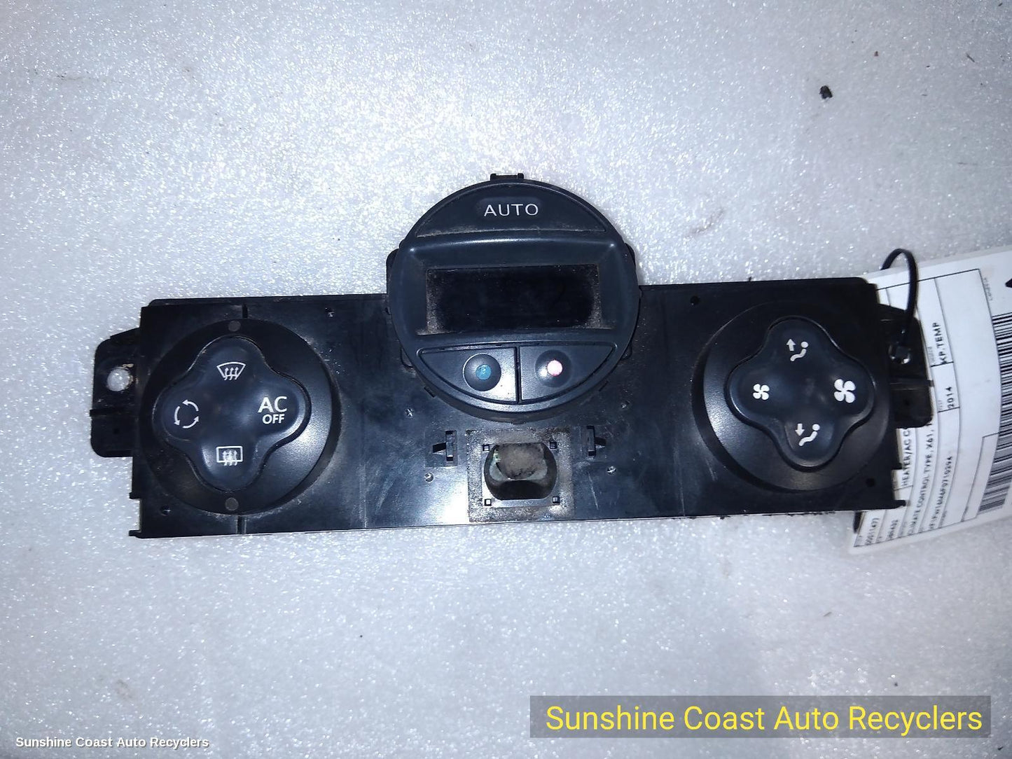 2010-2022 Renault Kangoo Heater Ac Controls