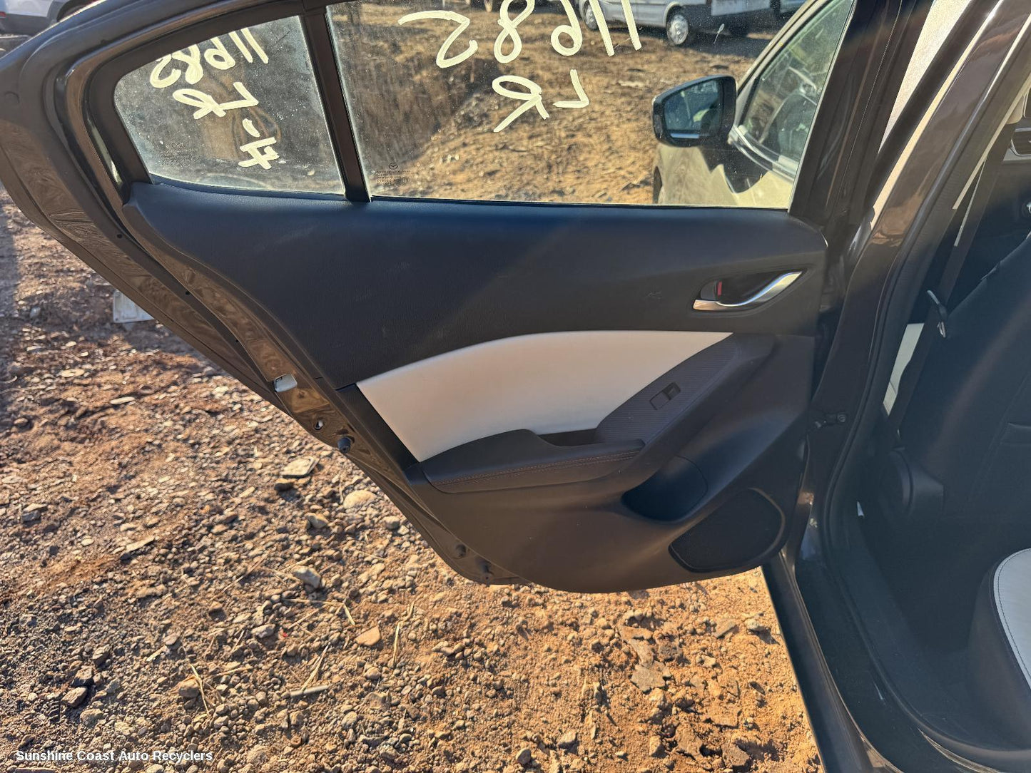 2013 Mazda 3 Left Rear Wnd Reg Motor