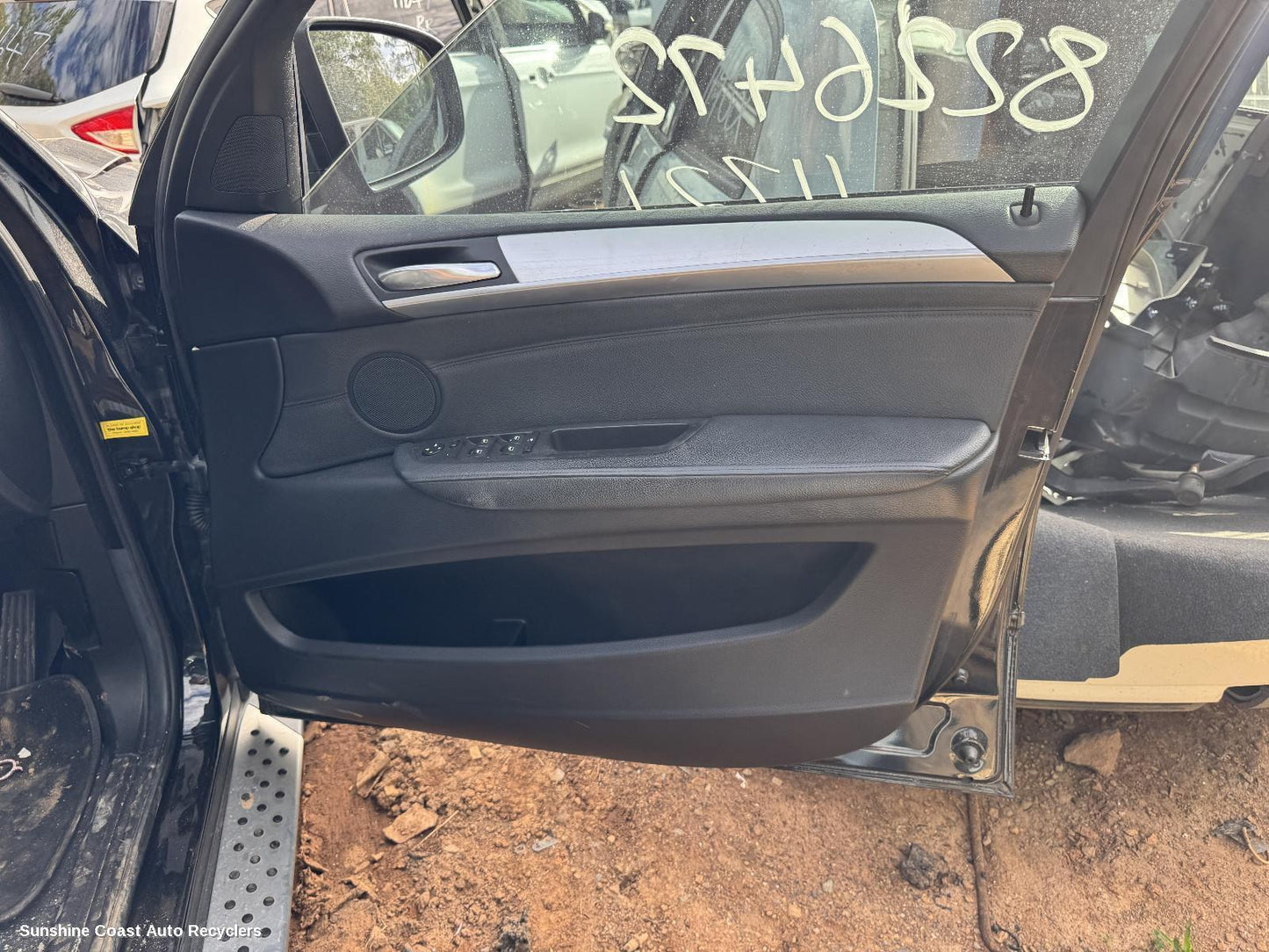 2008 Bmw X5 Right Front Window Reg Motor