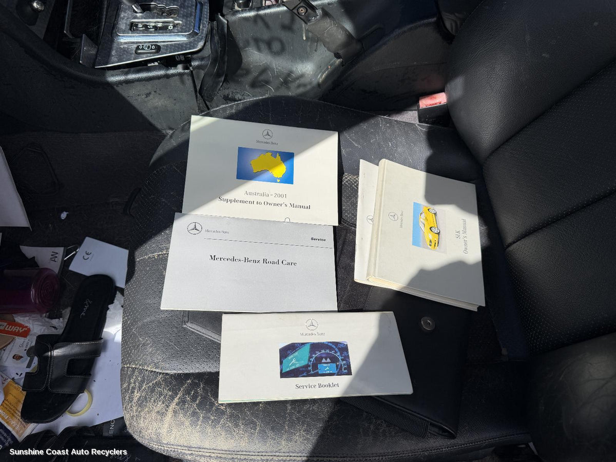 1997-2004 Mercedes Slk Owners Handbook