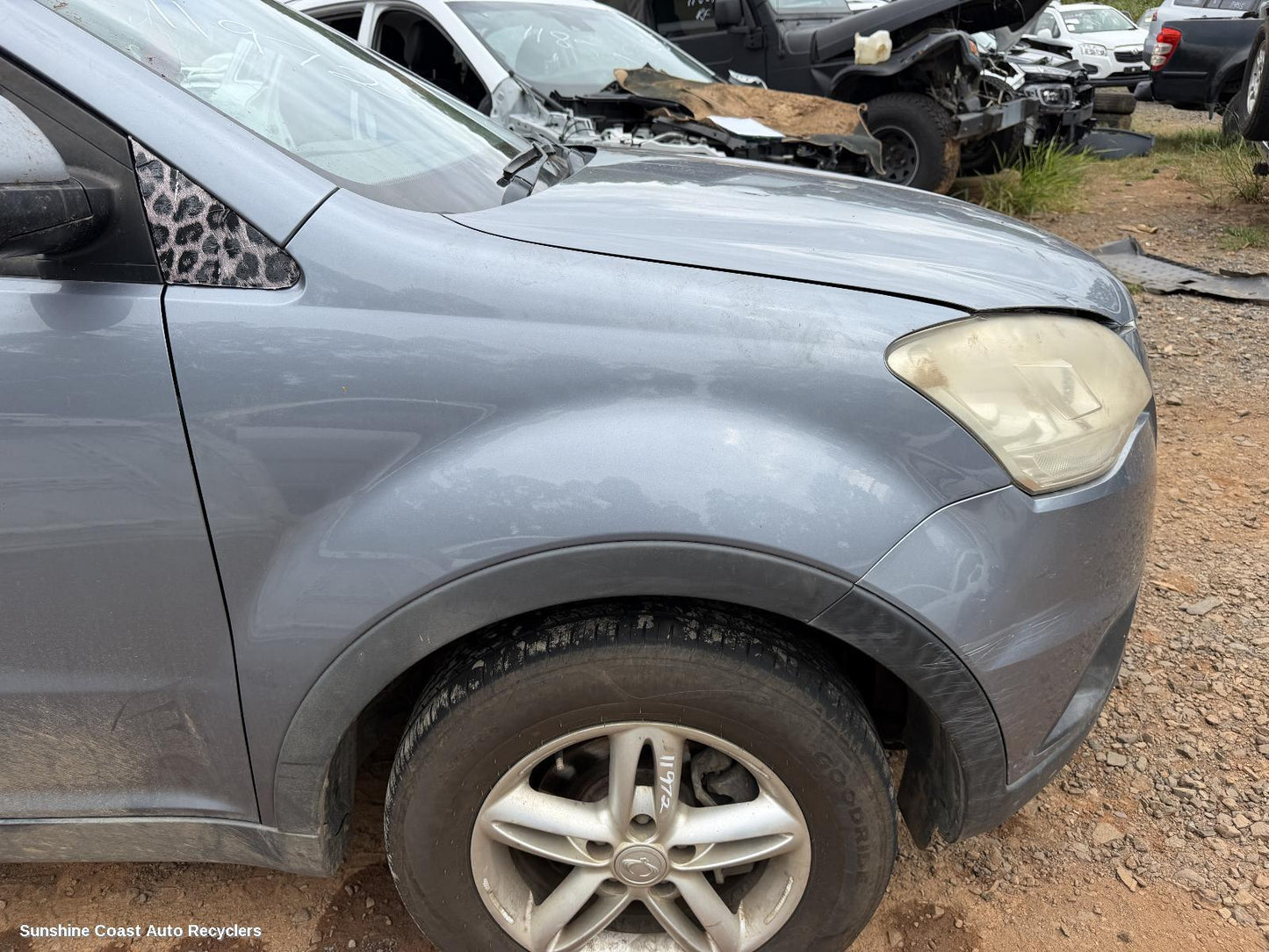2011-2019 Ssangyong Korando Wheel Arch Flare