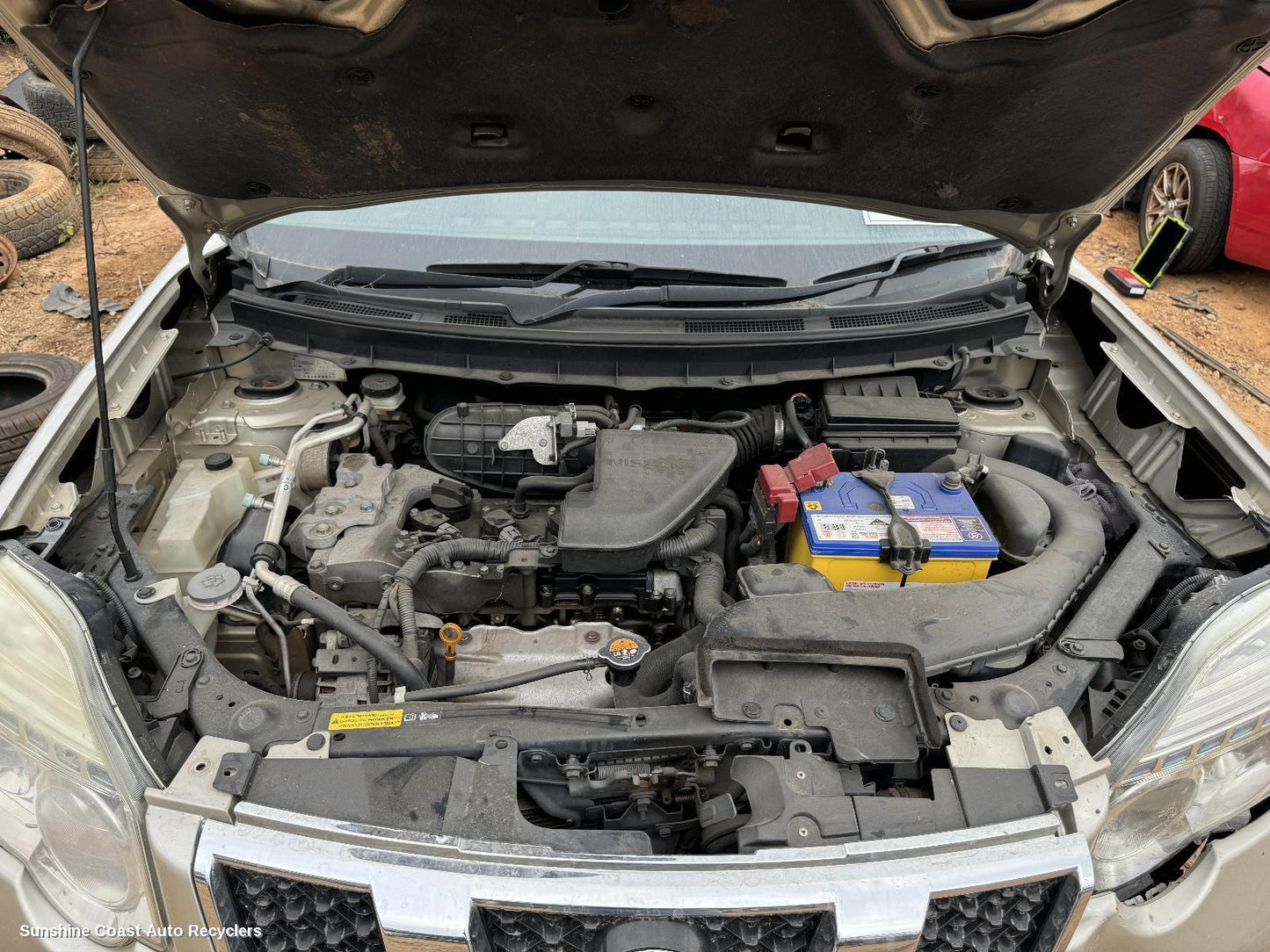 2007-2013 Nissan Xtrail Rear Garnish
