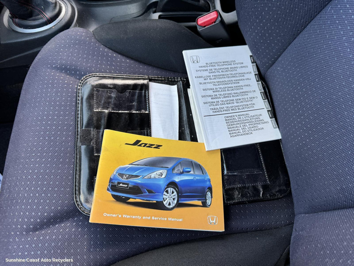 2008-2014 Honda Jazz Owners Handbook