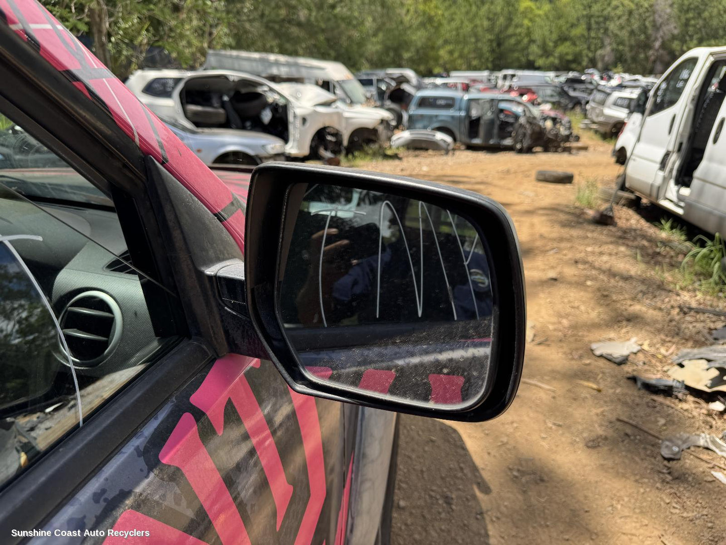 2009 Mazda Bt50 Right Door Mirror