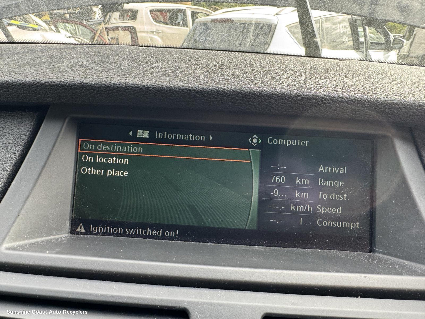 2007-2009 Bmw X5 Radio Cd Dvd Sat Tv