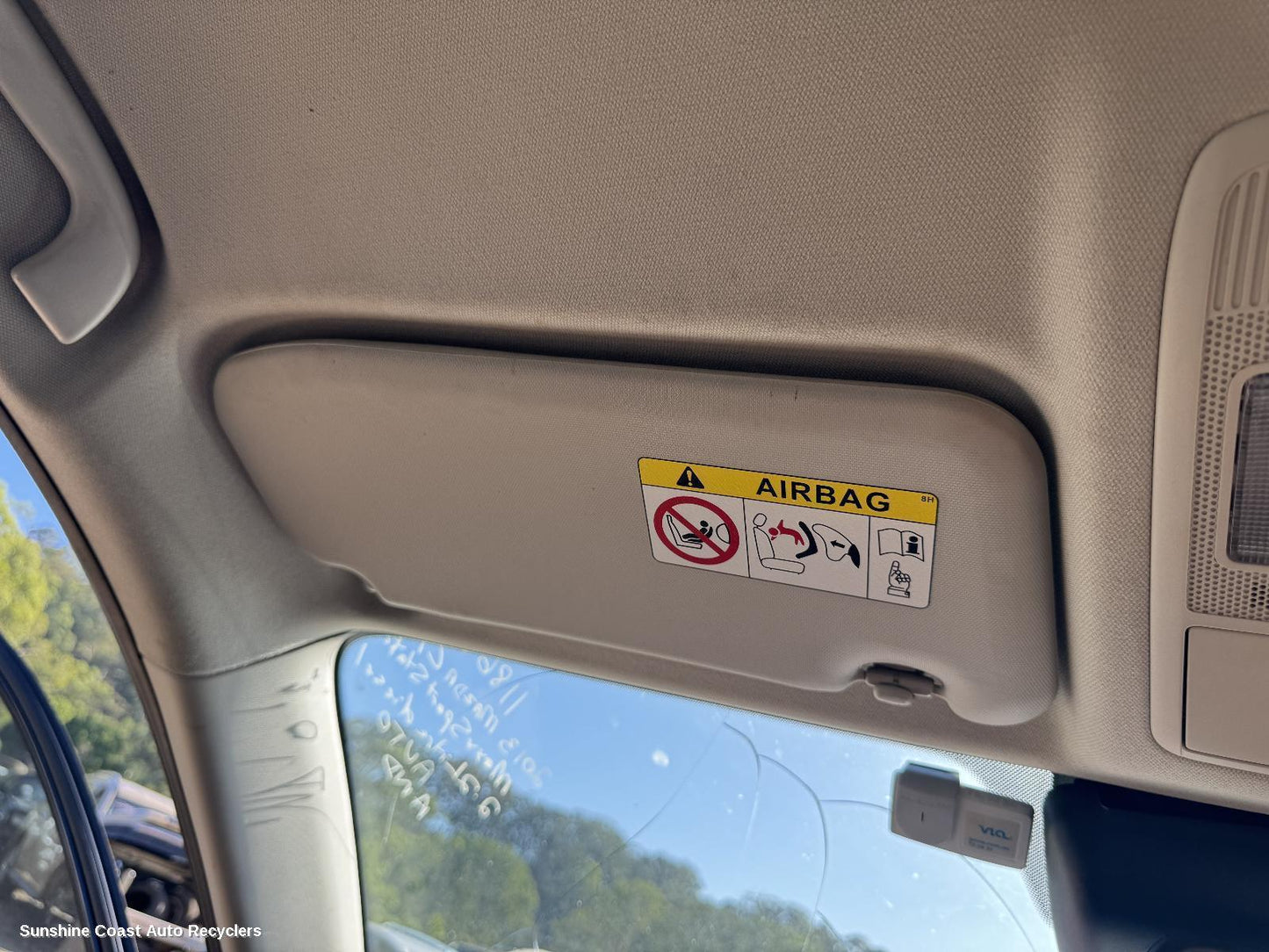 2013 Mazda Cx5 Sunvisor