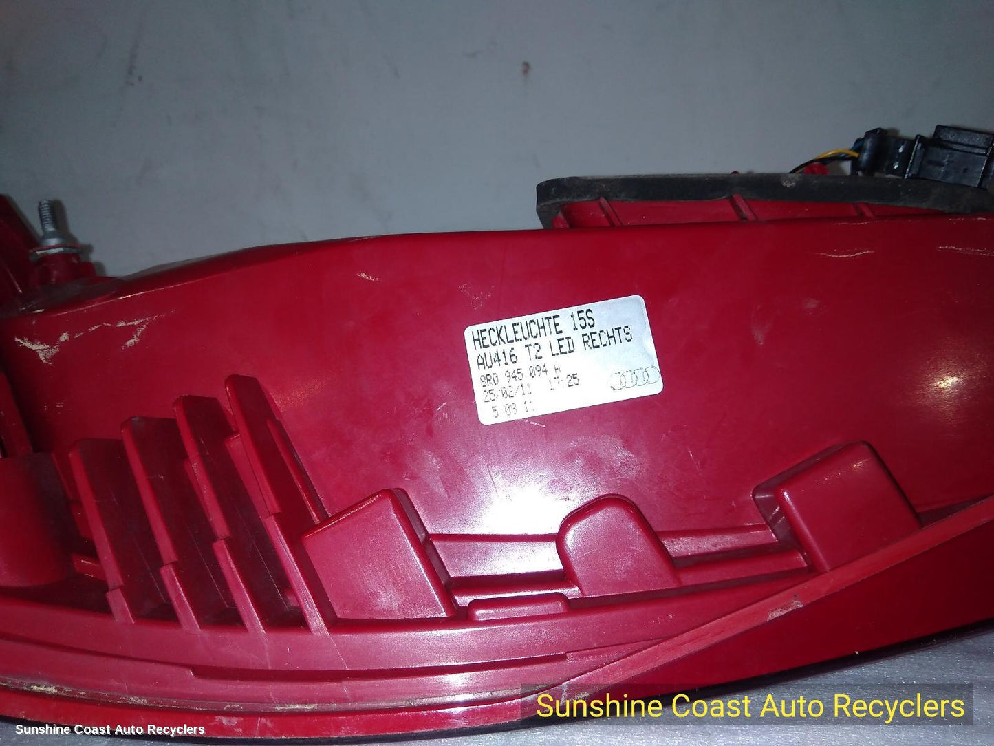 2011 Audi Q5 Right Taillight