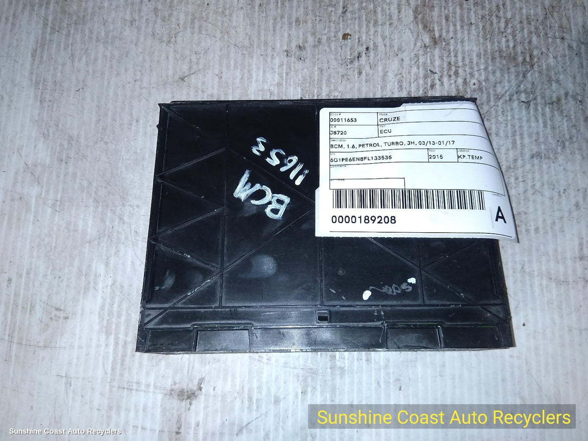 2011-2017 Holden Cruze Ecu