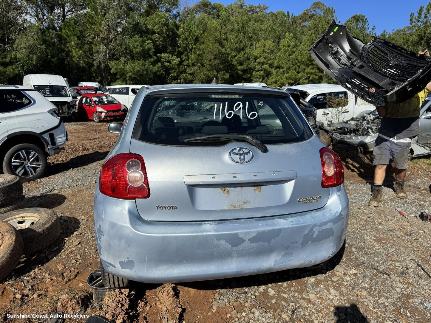 2007 Toyota Corolla Right Driveshaft