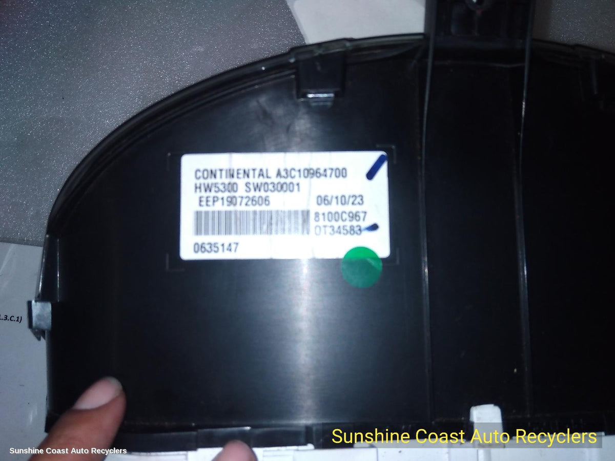 2020-2026 Mitsubishi Eclipse Cross Instrument Cluster