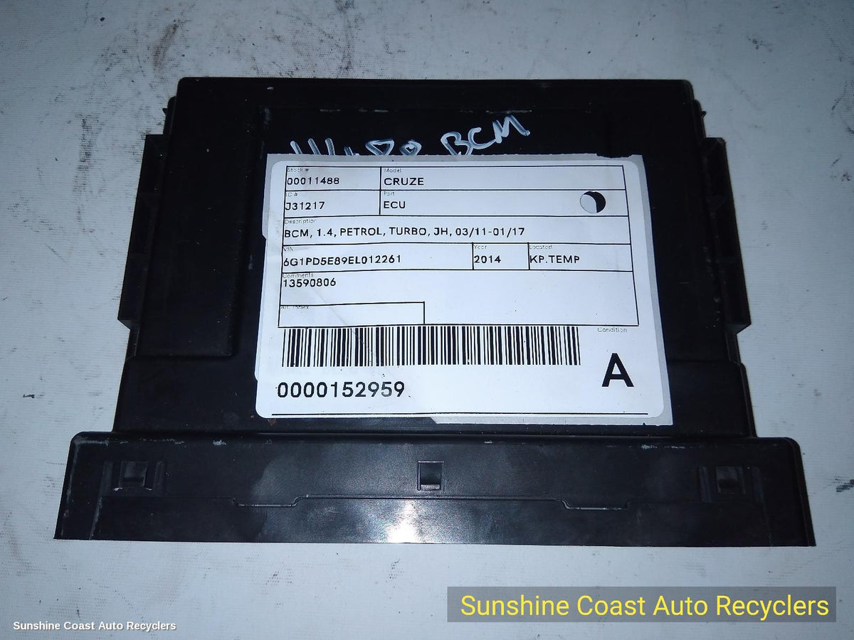2011-2017 Holden Cruze Ecu
