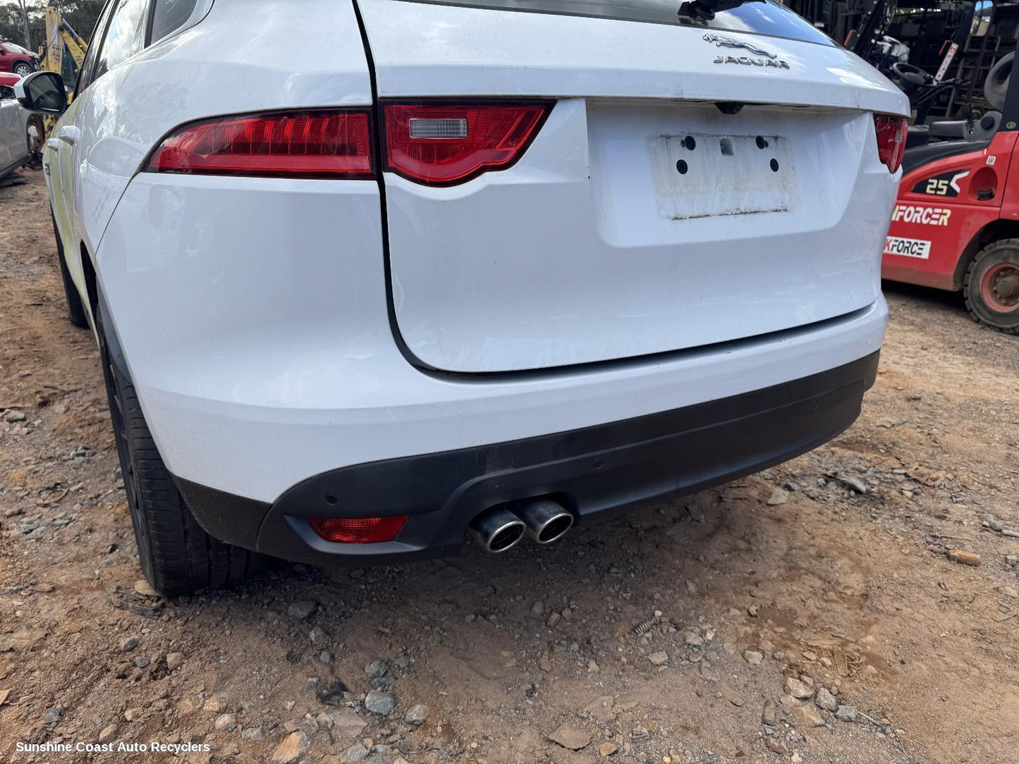 2016 Jaguar F Pace Rear Bumper