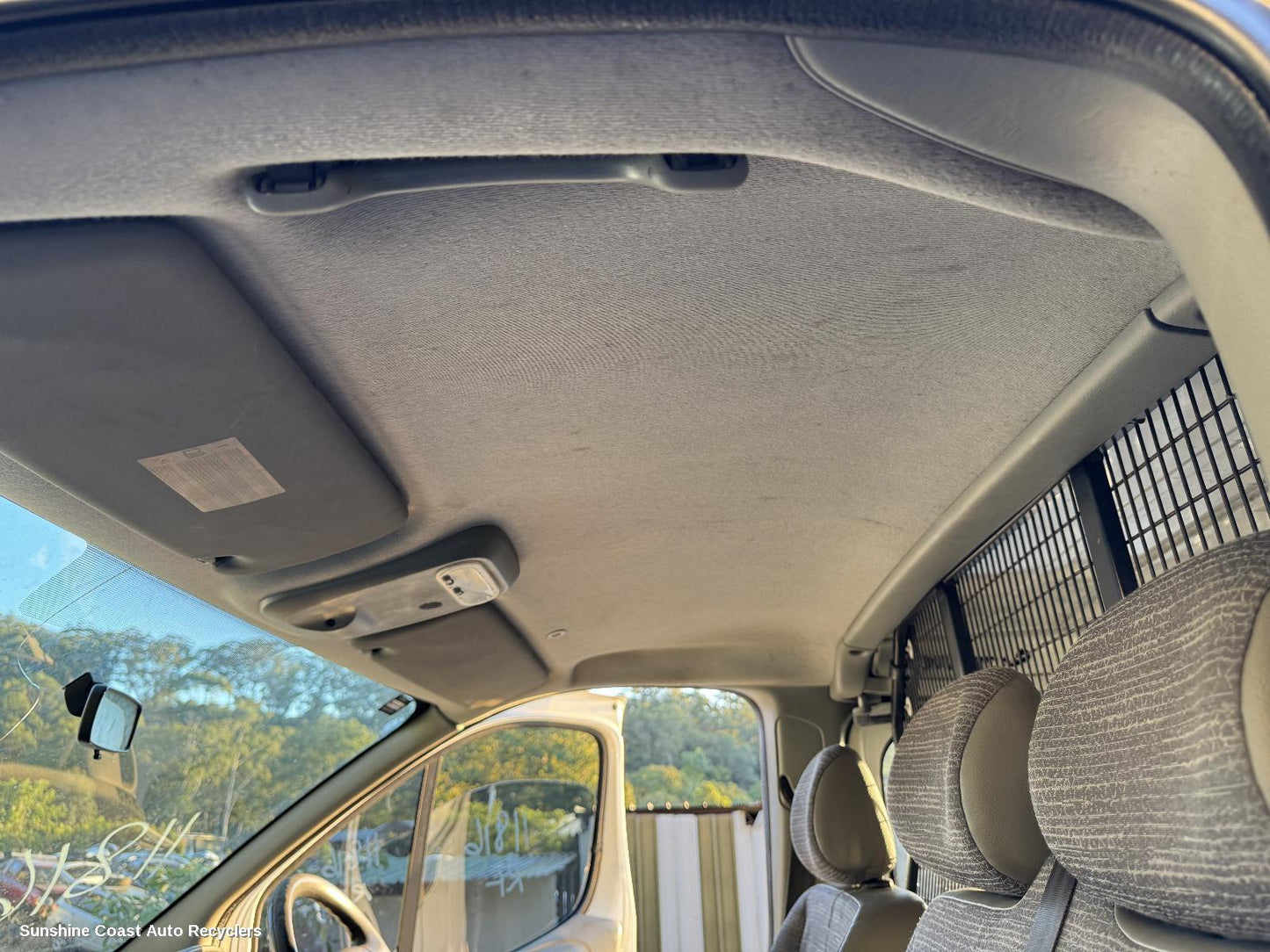 2013 Renault Trafic Hoodlining