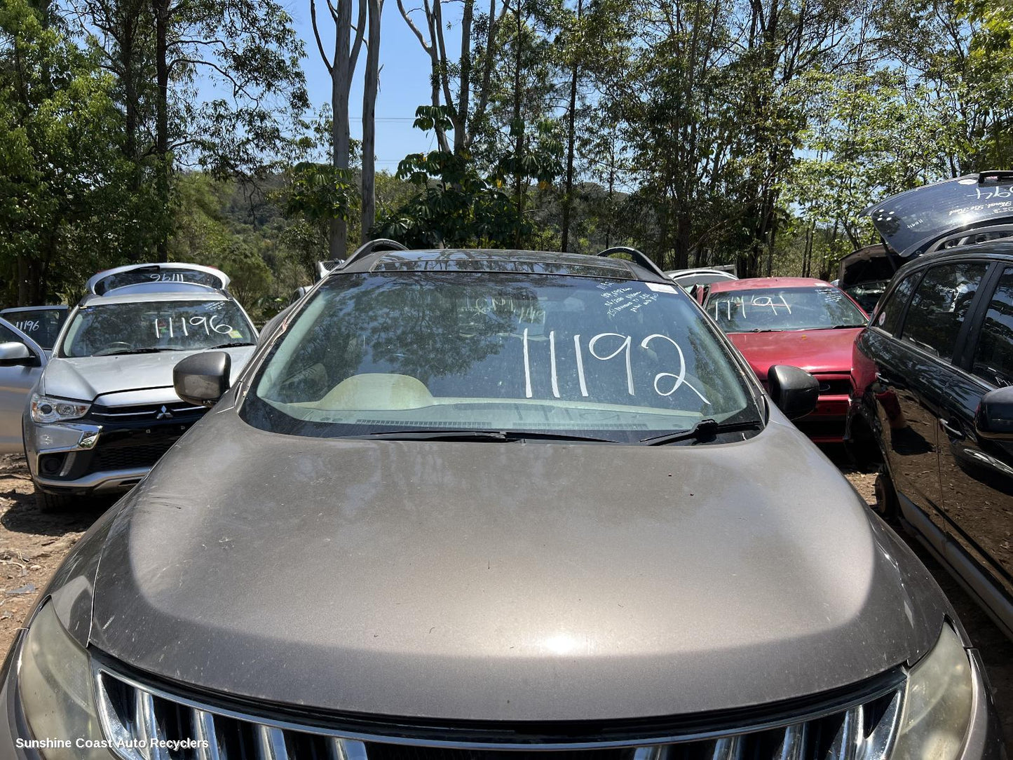 2008-2015 Nissan Murano Bonnet