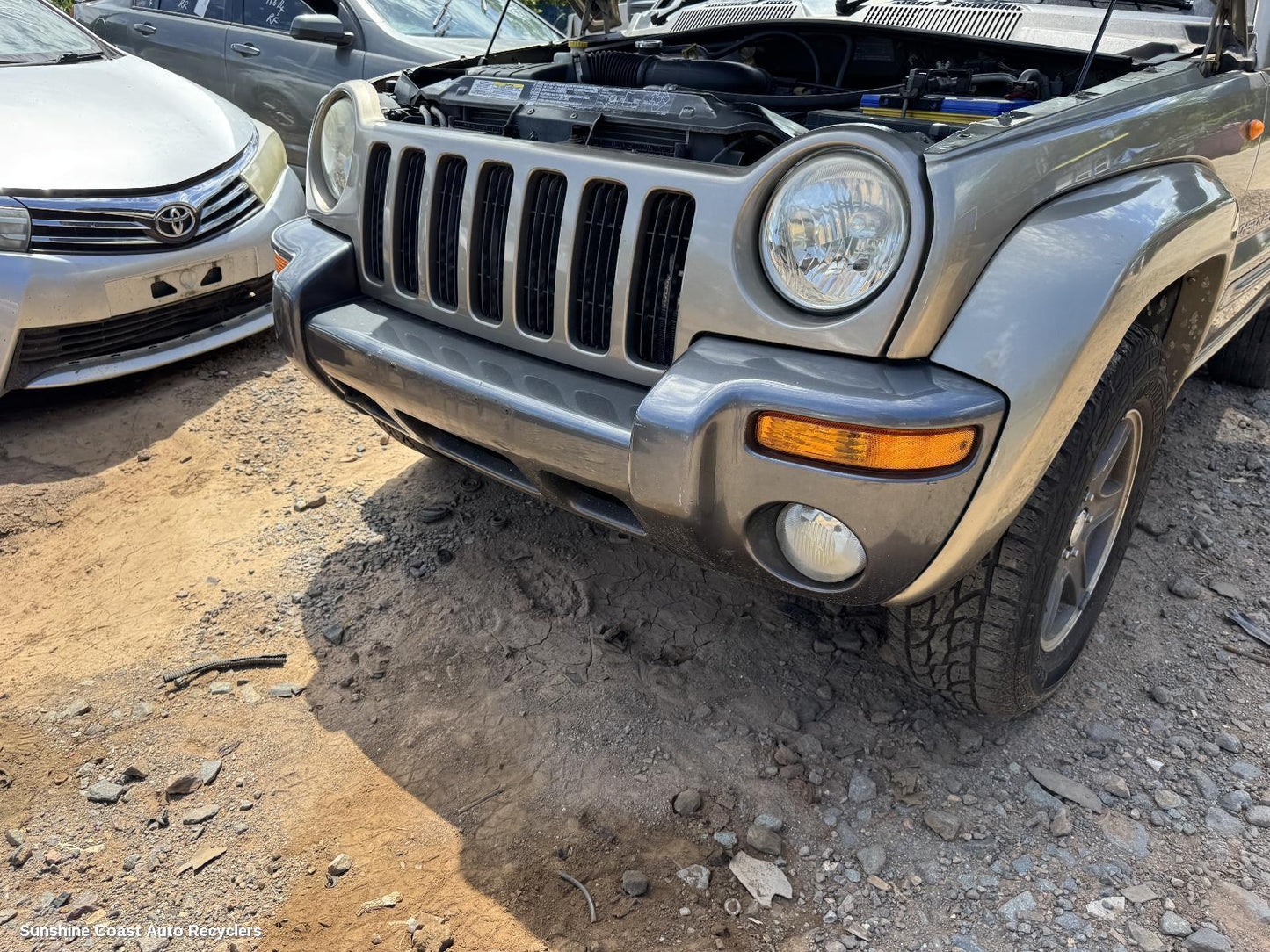 2004 Jeep Cherokee Front Bumper