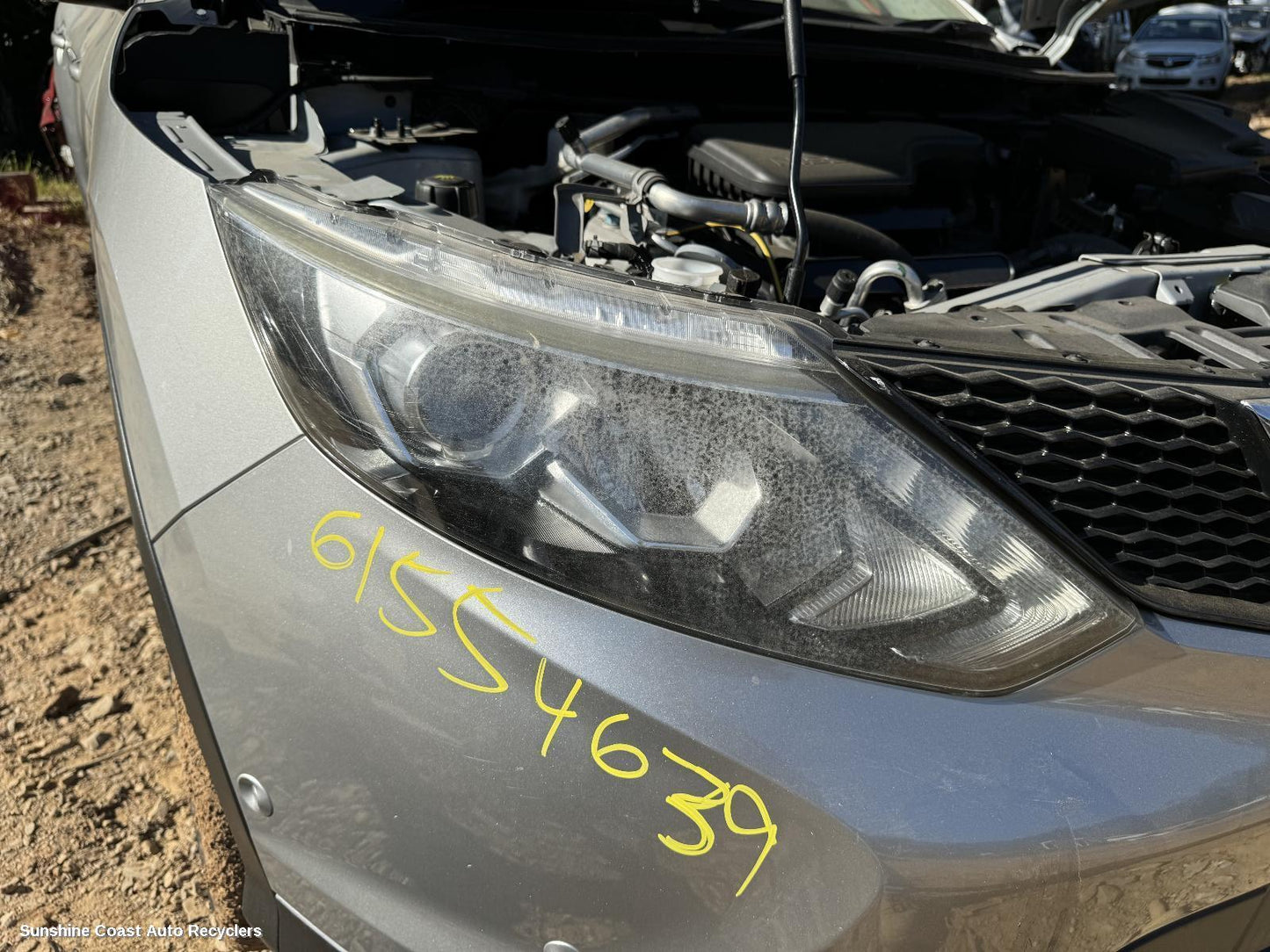 2015 Nissan Qashqai Right Headlamp