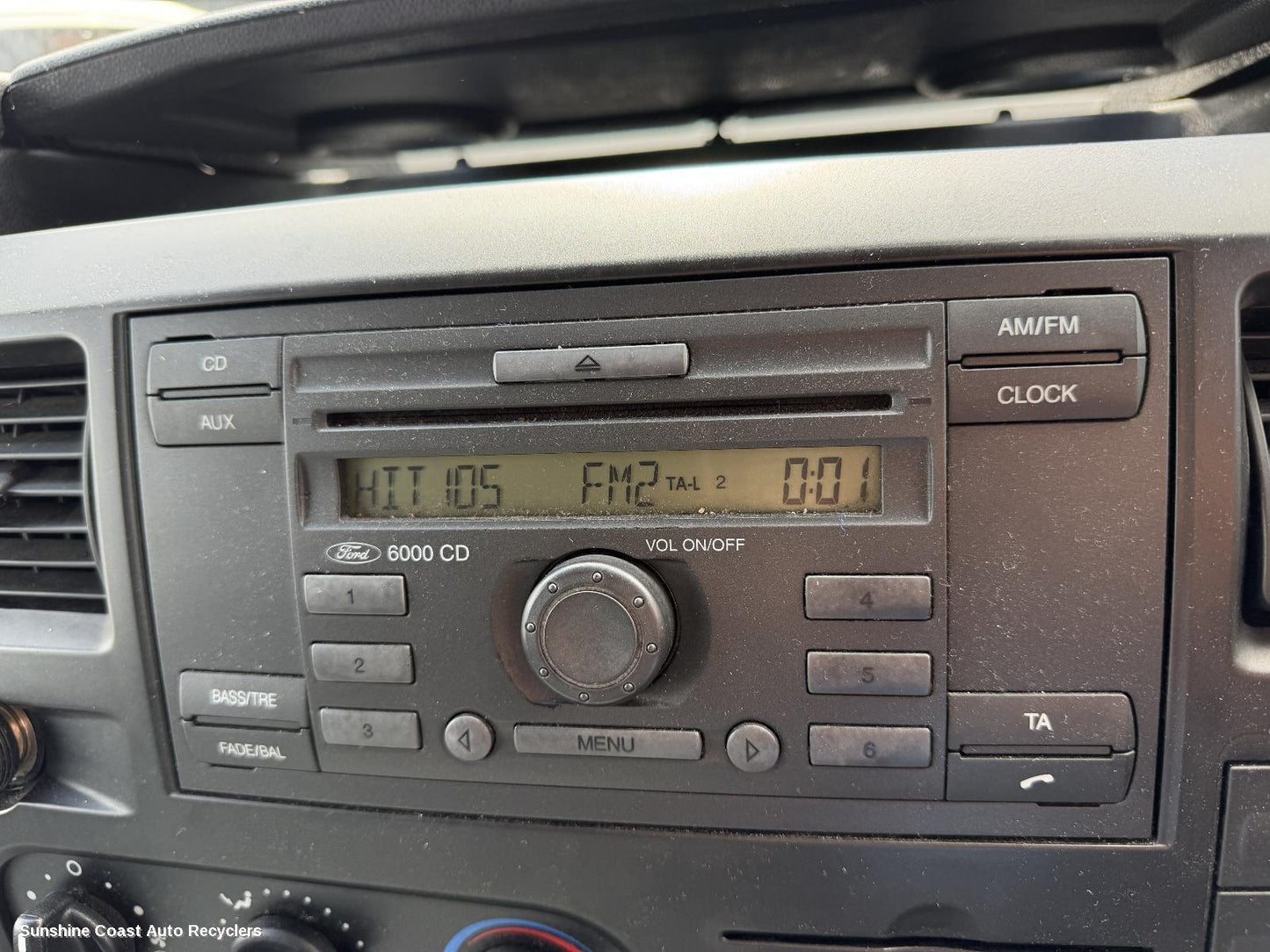 2006-2014 Ford Transit Radio Cd Dvd Sat Tv