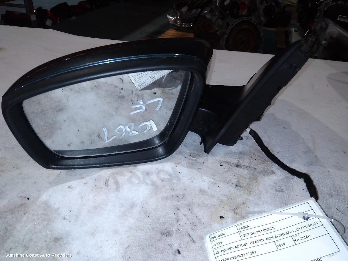 2015-2021 Skoda Fabia Left Door Mirror