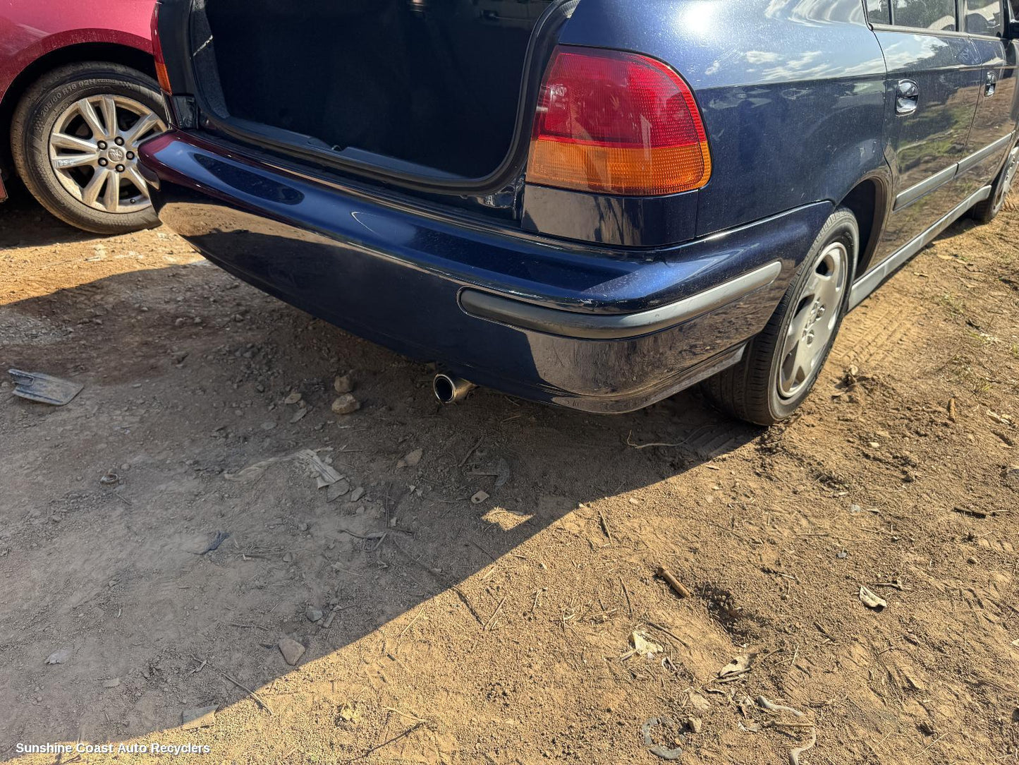 1995-1999 Honda Civic Rear Bumper