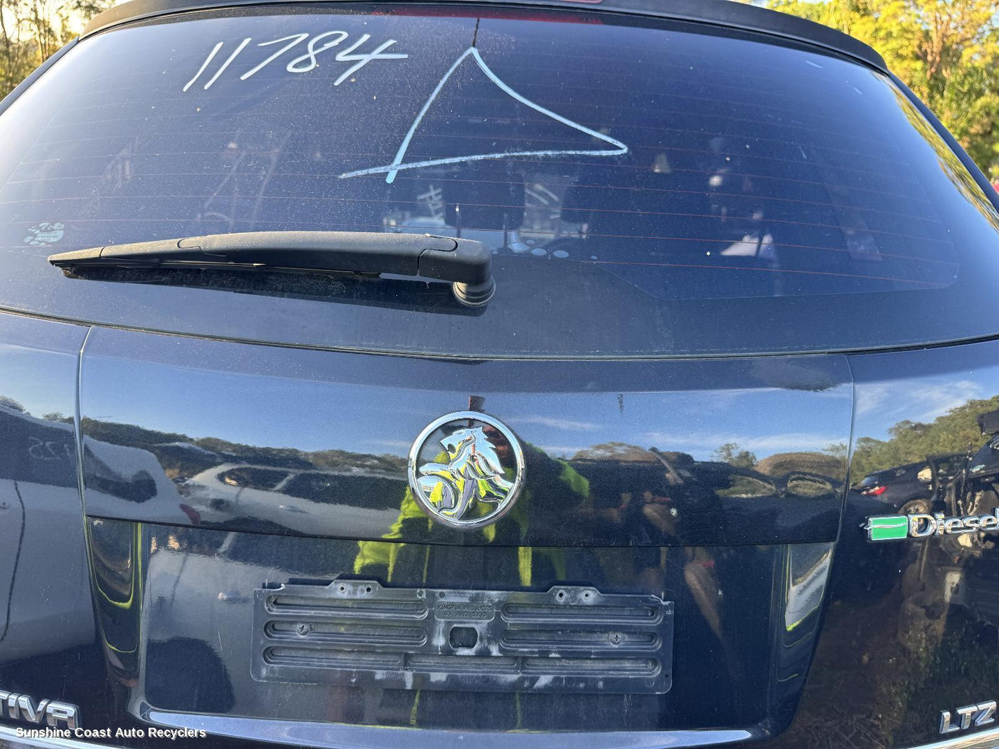 2013 Holden Captiva Rear Garnish