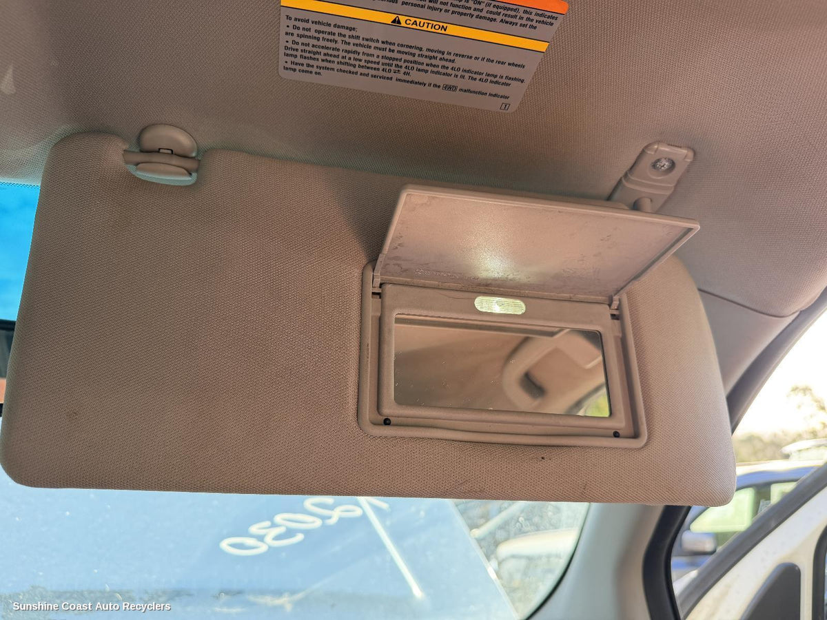 2005-2013 Nissan Pathfinder Sunvisor